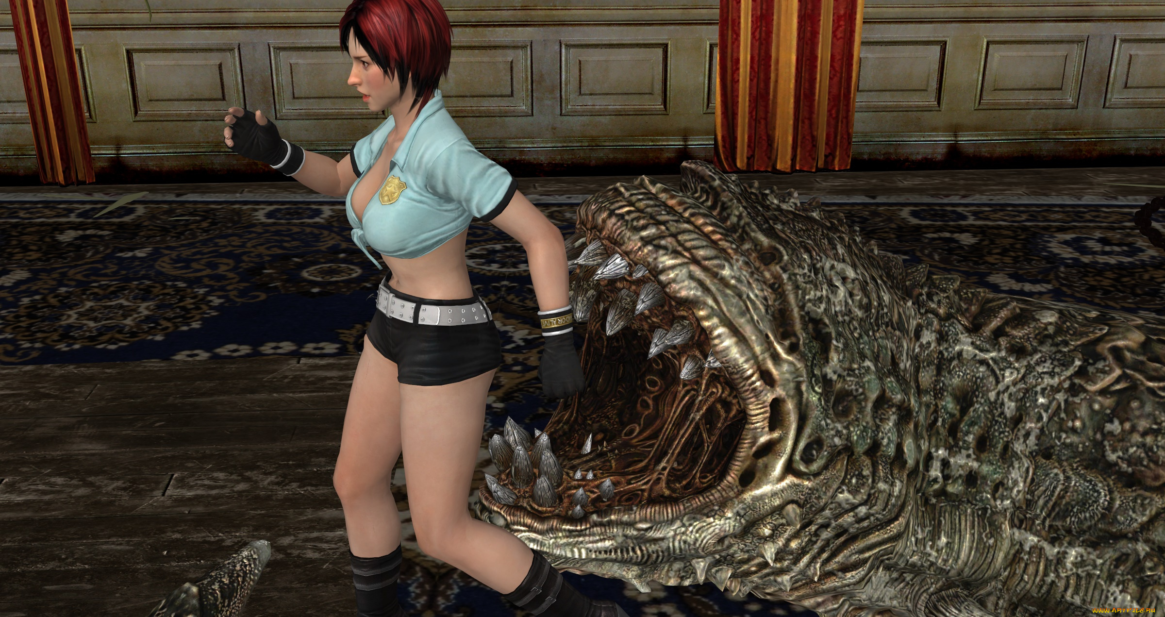 3д, графика, фантазия, , fantasy, фон, взгляд, девушка