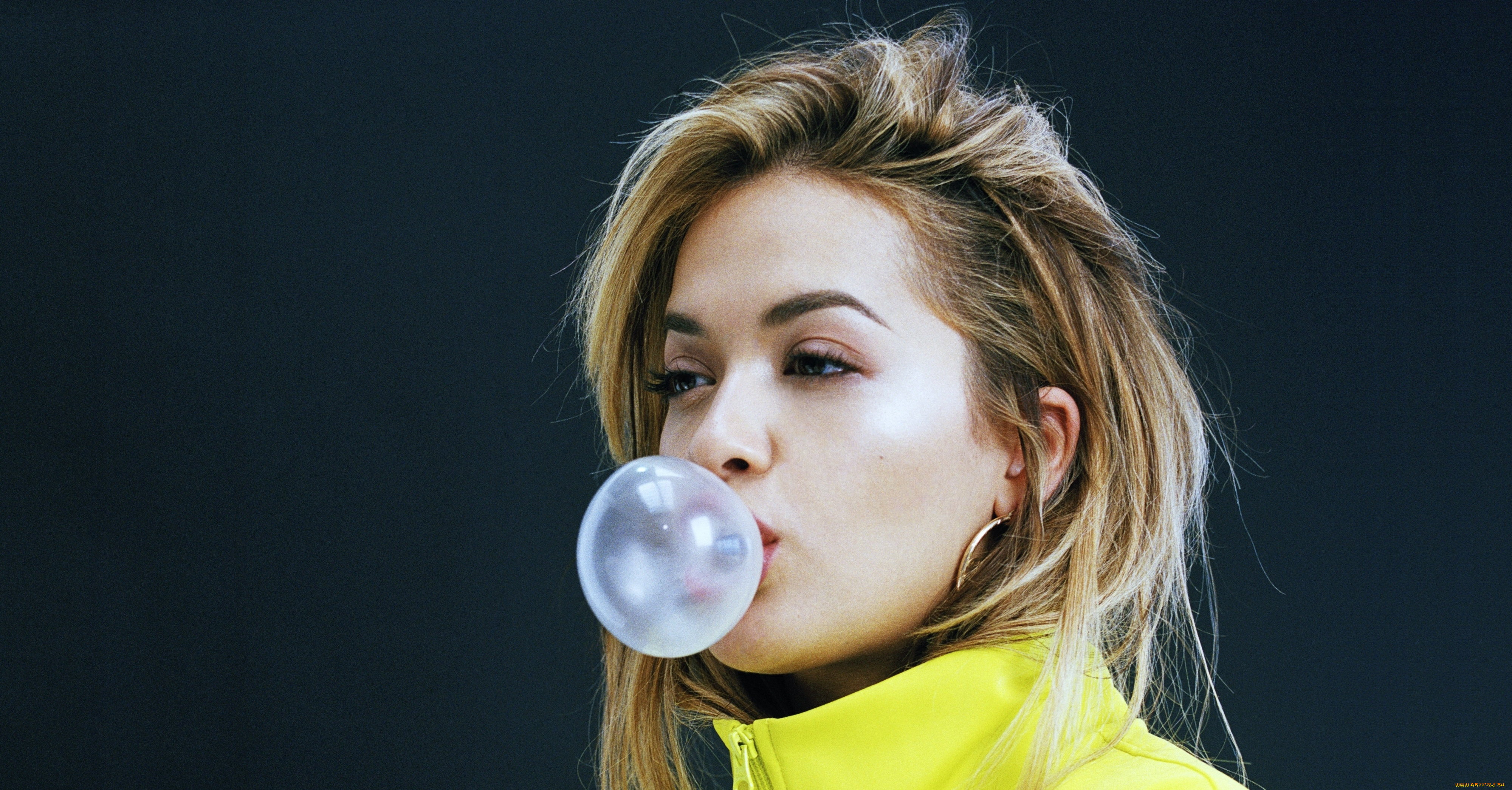 музыка, rita, ora, лицо, пузырь, кофта, блондинка, певица