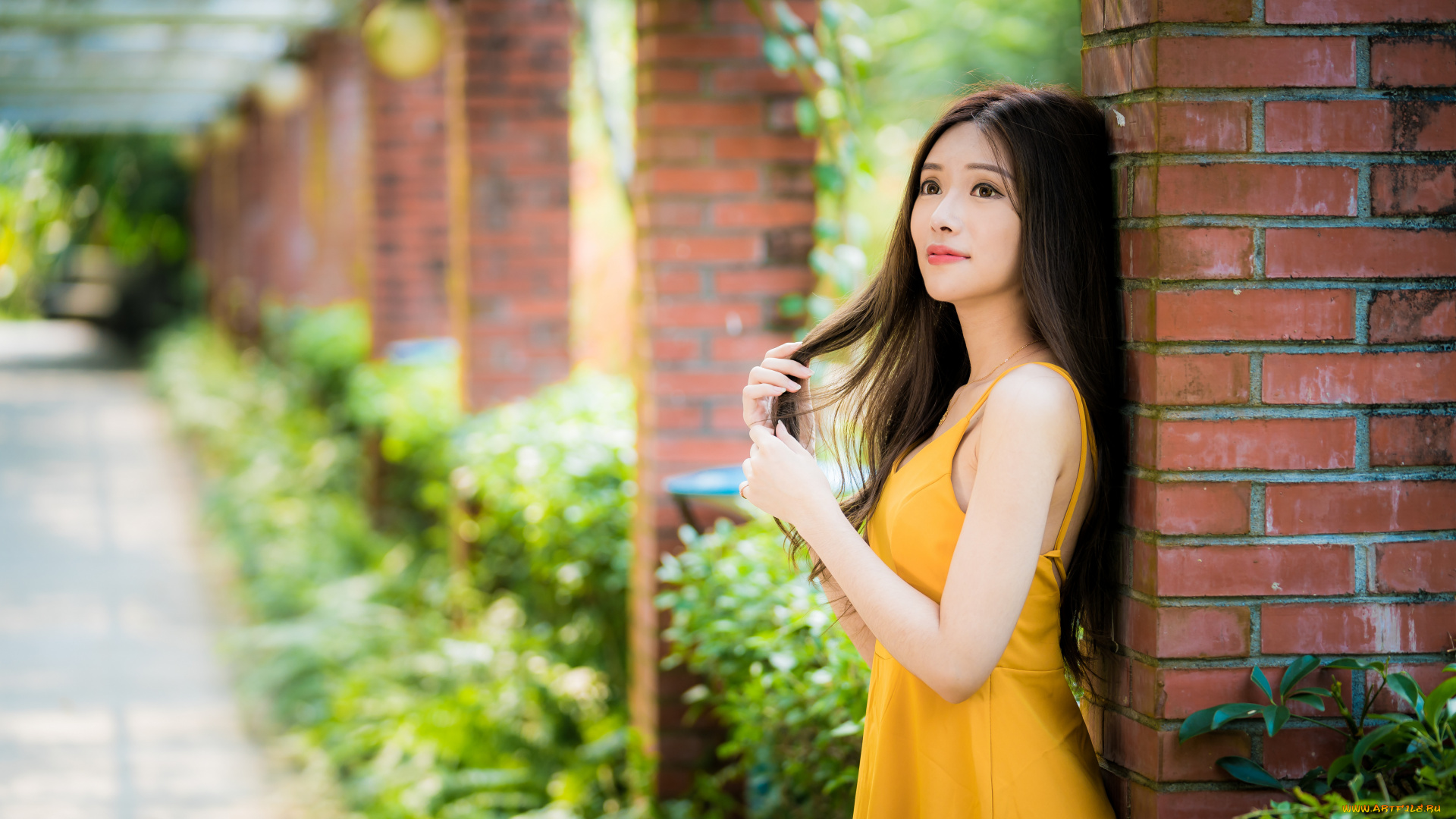 девушка, в, желтом, белье, девушки, -, азиатки, девушка, красивая, супер, секси, няша, нежная, классная, модница, лапочка, мадам