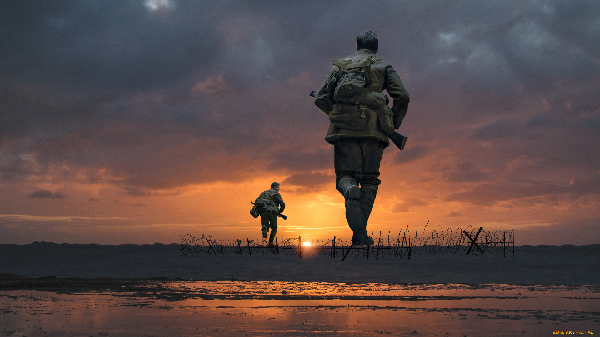 1917, , 2019, кино, фильмы, 1917, драма, истори, военный, плакат, new, cinema, george, mackay, lance, corporal, schofield, dean, charles, chapman, blake