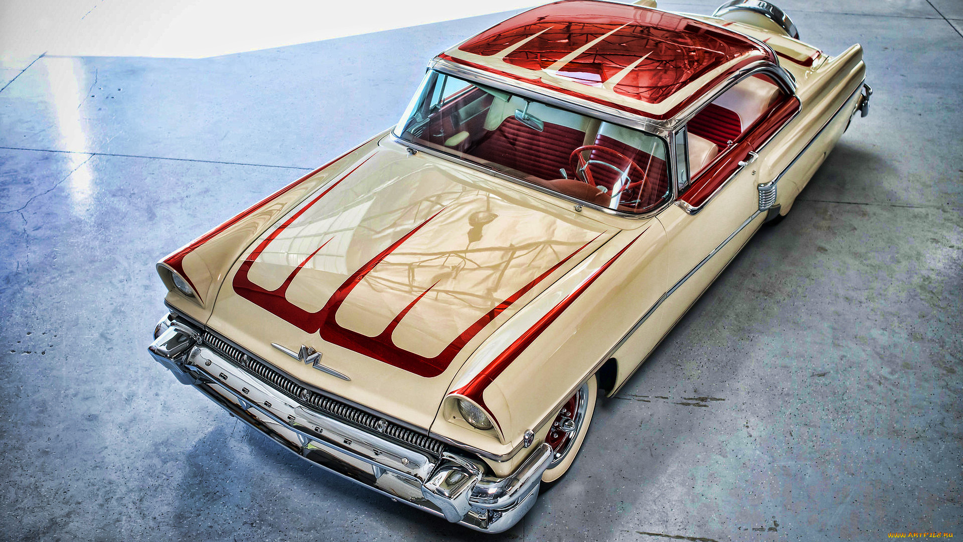 1956, mercury, montclair, автомобили, mercury, montclair, тюнинг, 1956, года, ретро, американские, hdr, меркурий