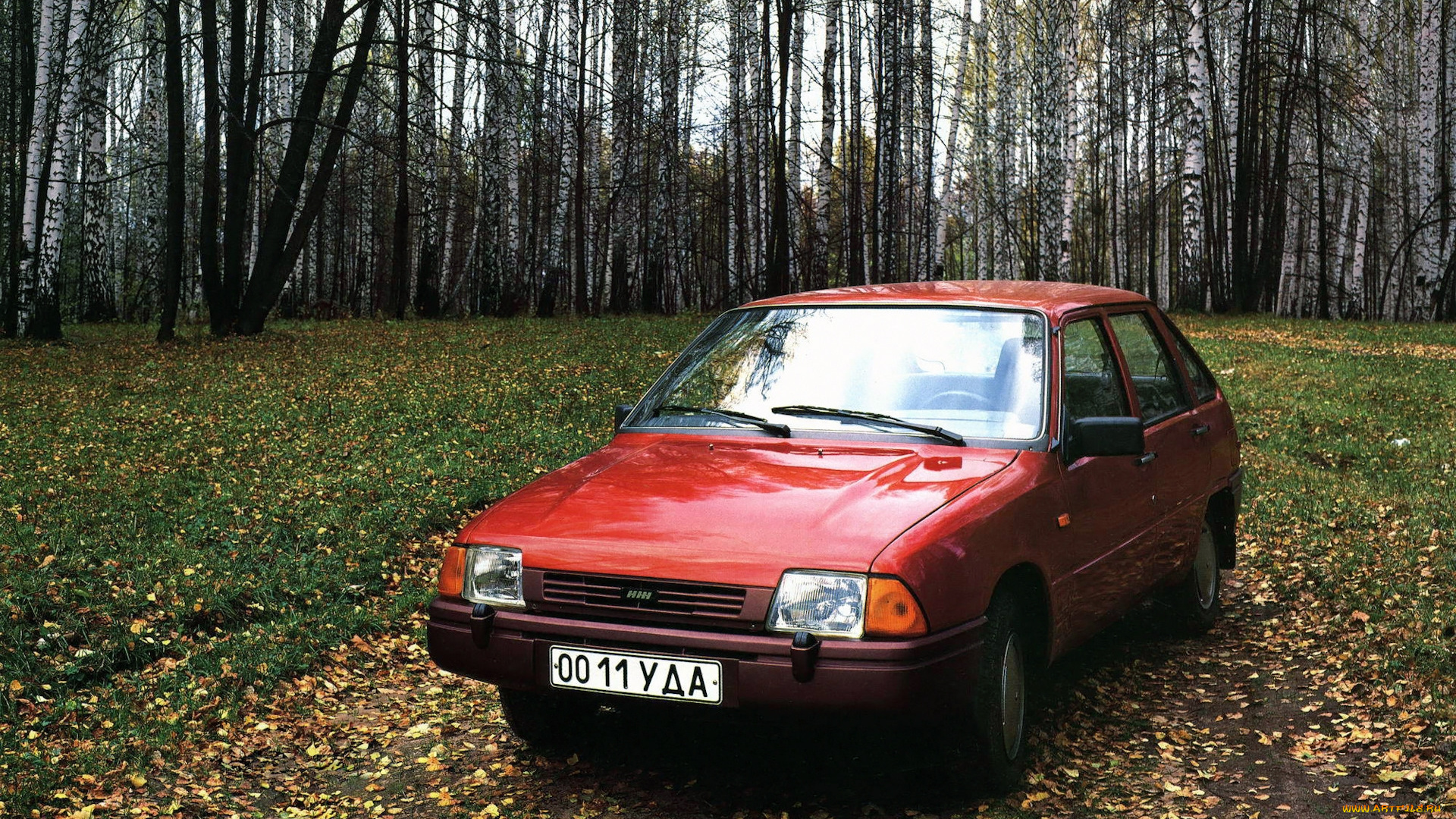 иж-, 2126, автомобили, москвич, иж-, 2126, ода, автомобиль, красный, лес