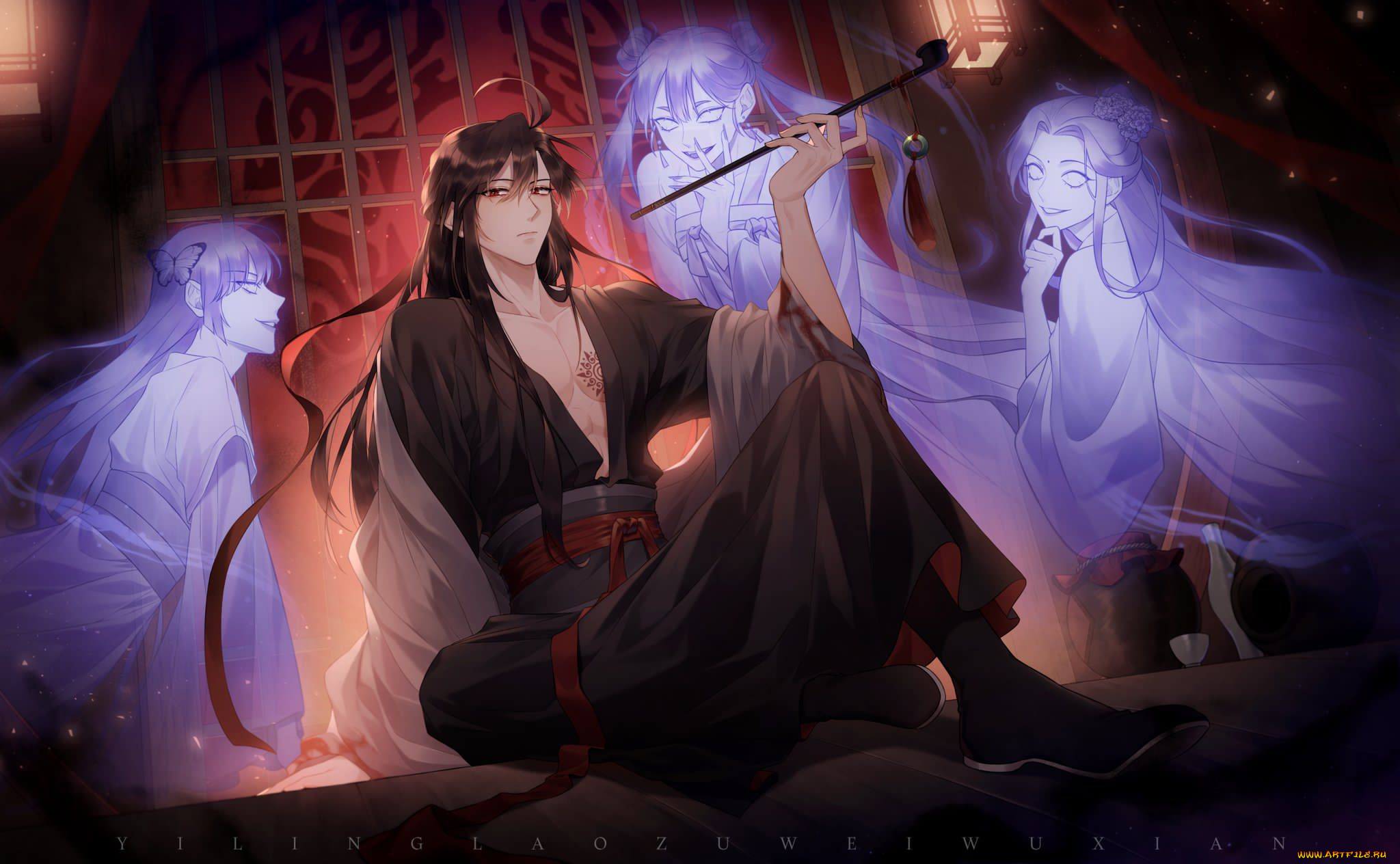 аниме, mo, dao, zu, shi, the, untamed, неукротимый, повелитель, чэньцин, мосян, тунсю, mo, dao, zu, shi, магистр, дьявольского, культа