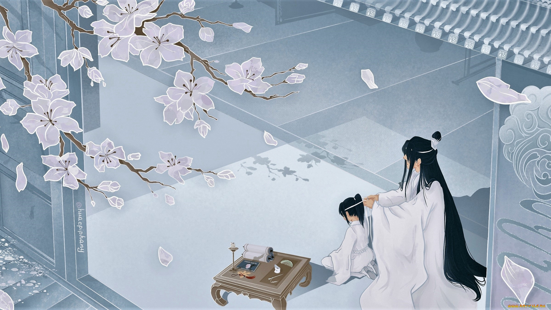 аниме, mo, dao, zu, shi, лань, ванцзы, сычжуй