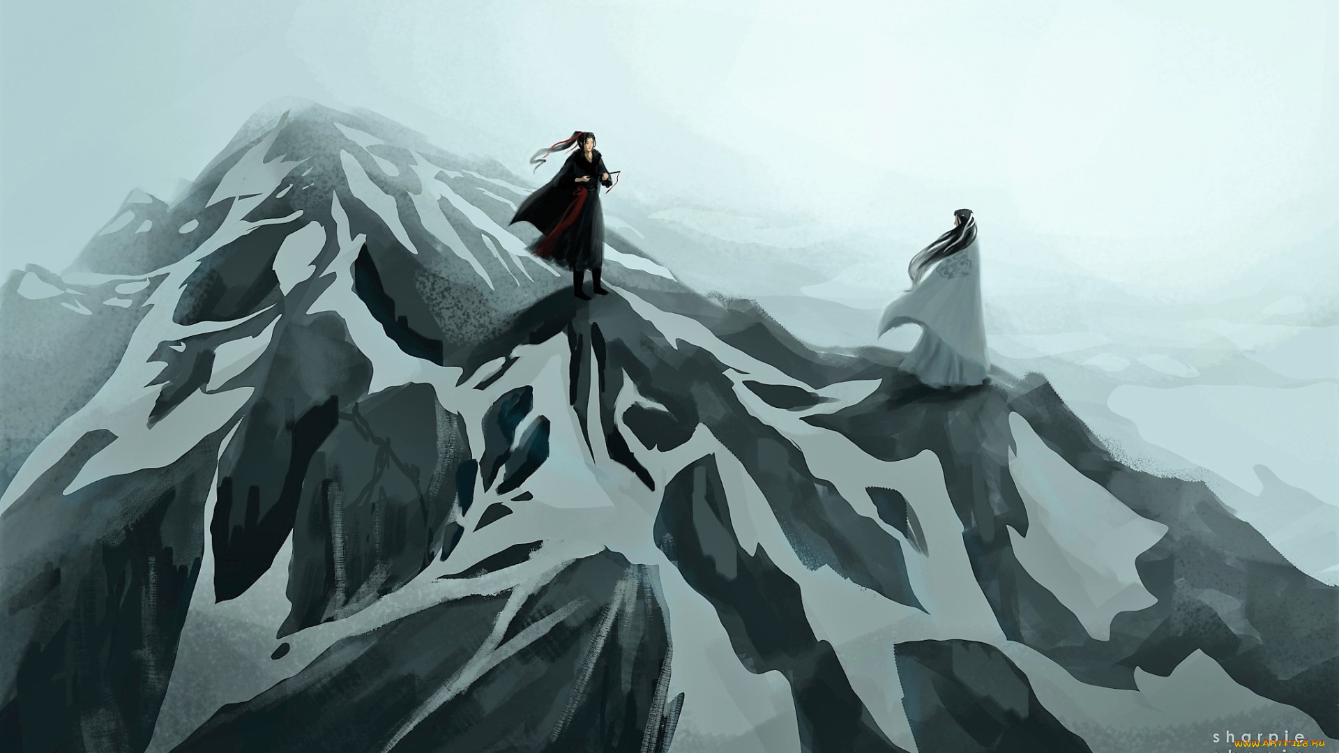 аниме, mo, dao, zu, shi, вэй, усянь, лань, ванцзы, гора