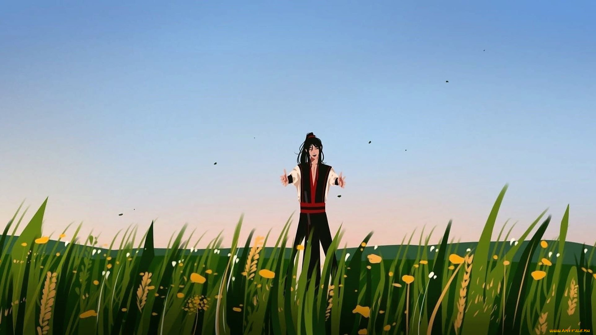 аниме, mo, dao, zu, shi, вэй, усянь, поле