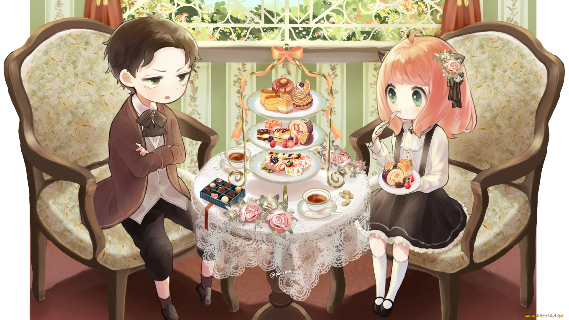 аниме, spy, x, family, spy, x, family