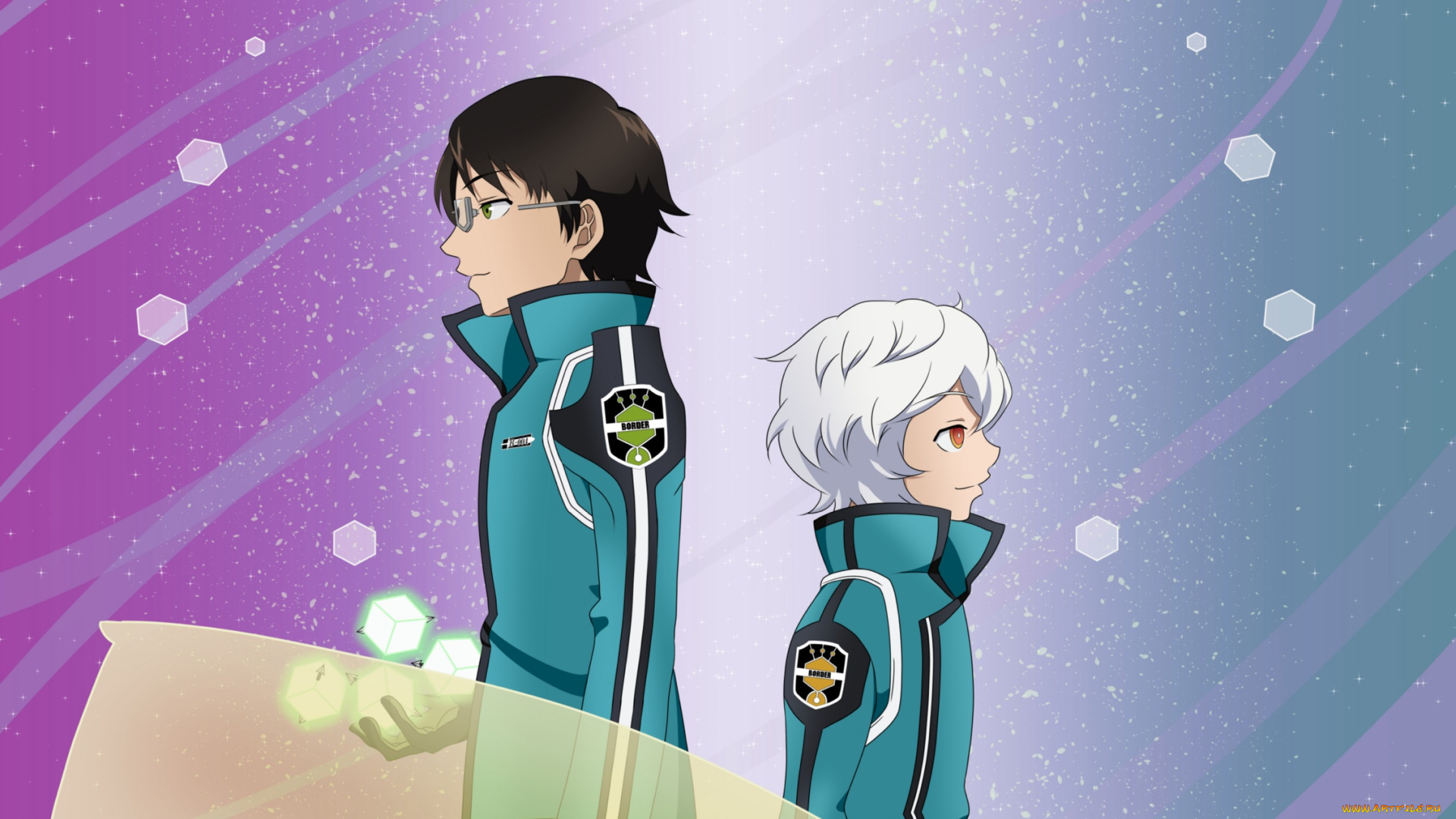 аниме, world, trigger, world, trigger