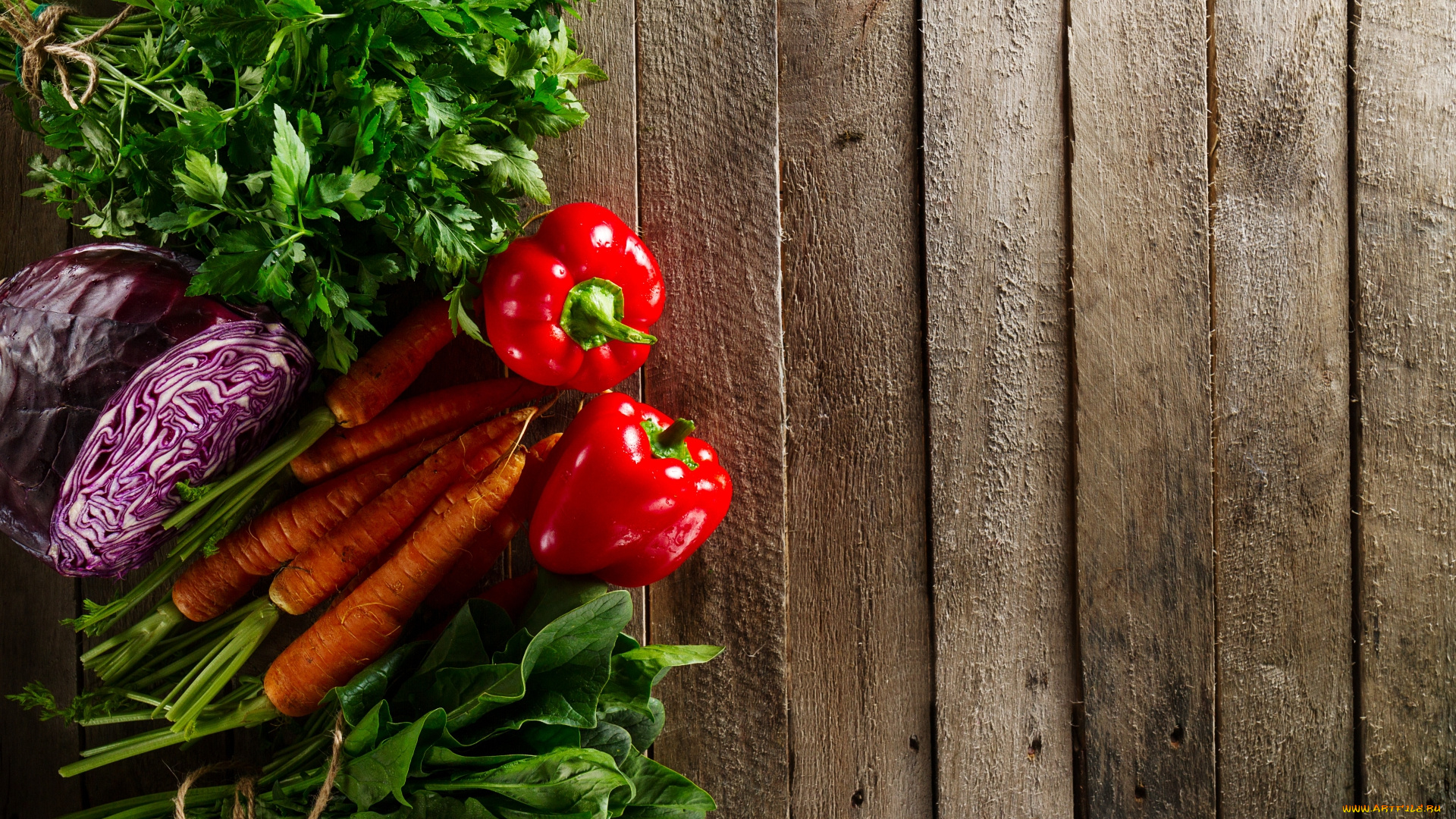 еда, овощи, капуста, шпинат, морковь, петрушка, перец