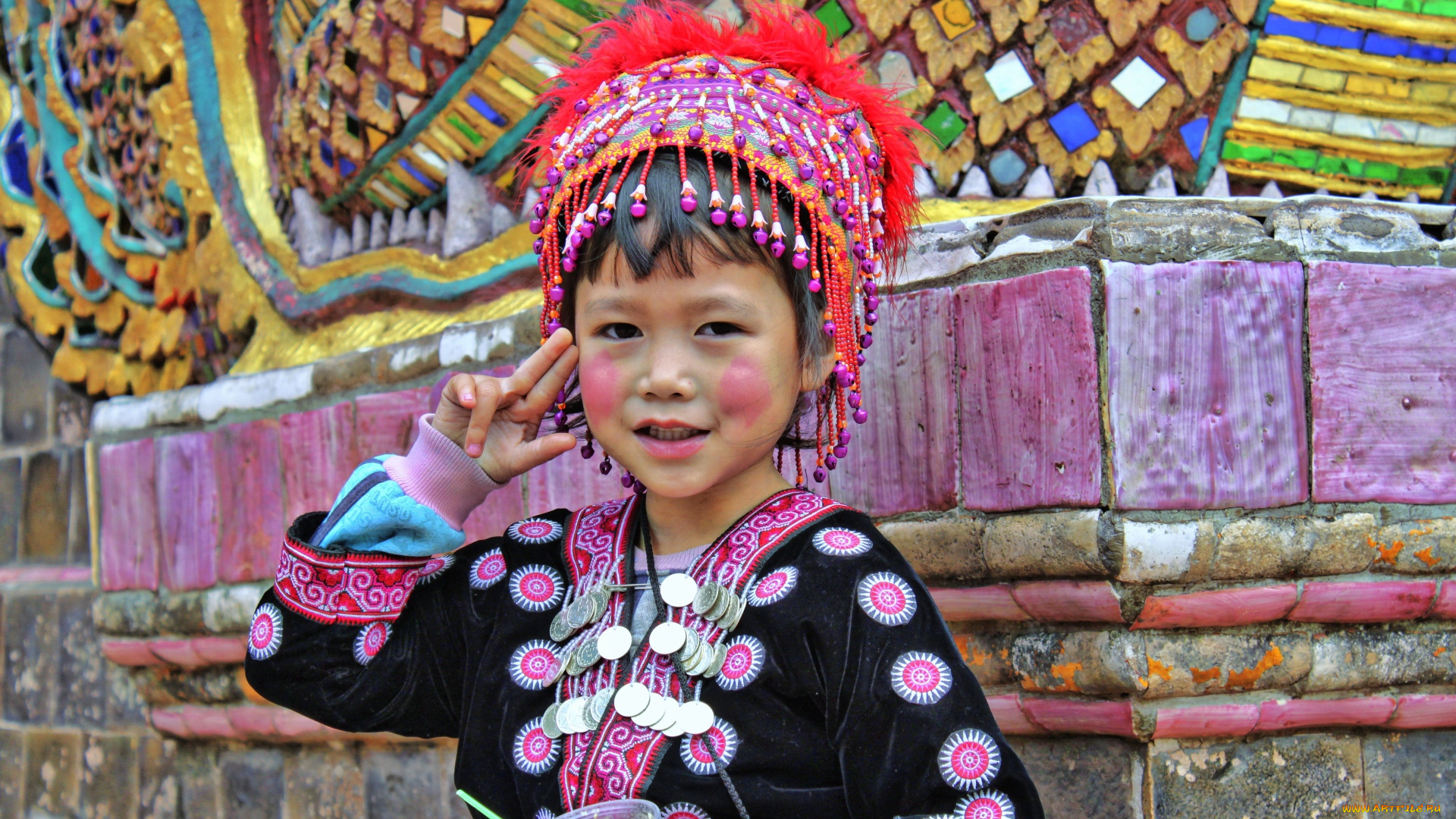 разное, дети, девочка, костюм, храм