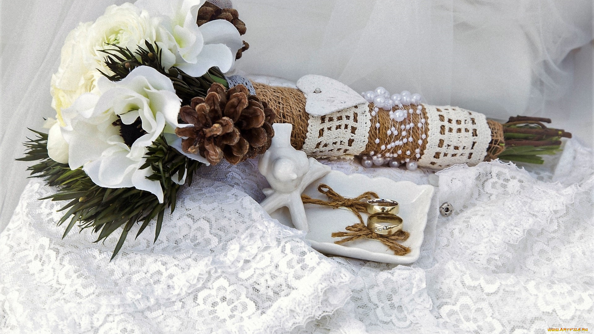 разное, украшения, , аксессуары, , веера, букет, шишки, кольца