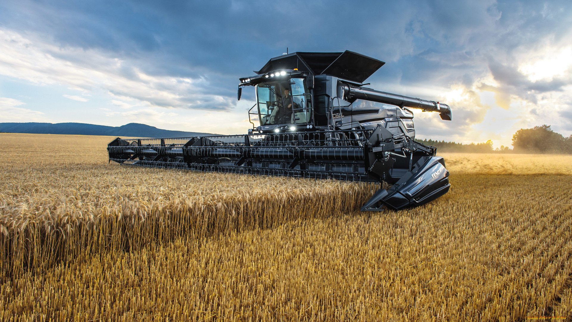 техника, комбайны, fendt