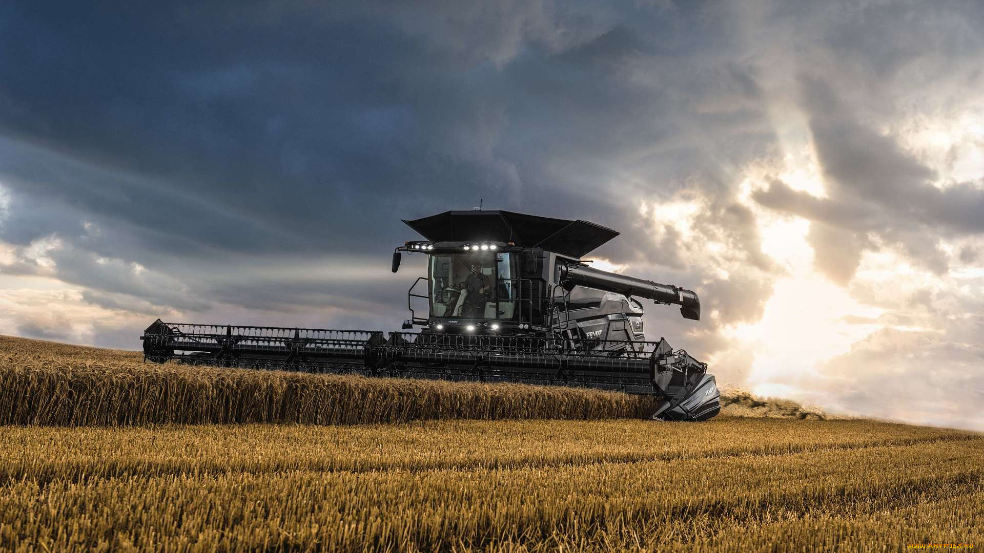 техника, комбайны, fendt