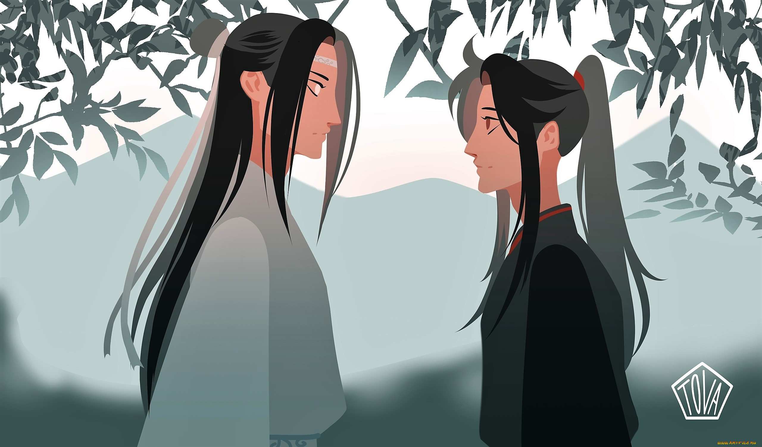 аниме, mo, dao, zu, shi, вэй, усянь, лань, ванцзы