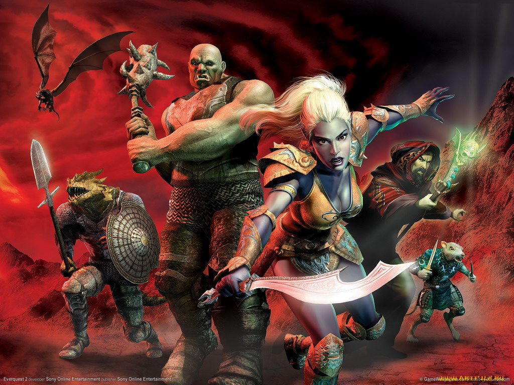 everquest, видео, игры, ii