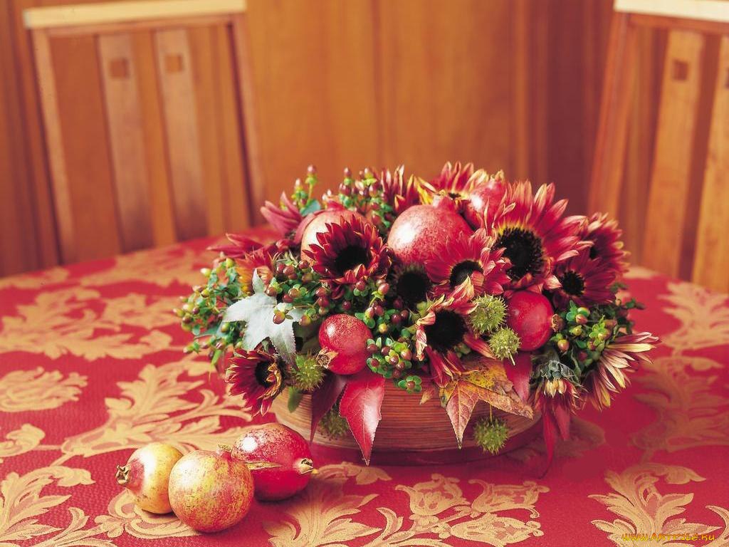 цветы, букеты, композиции