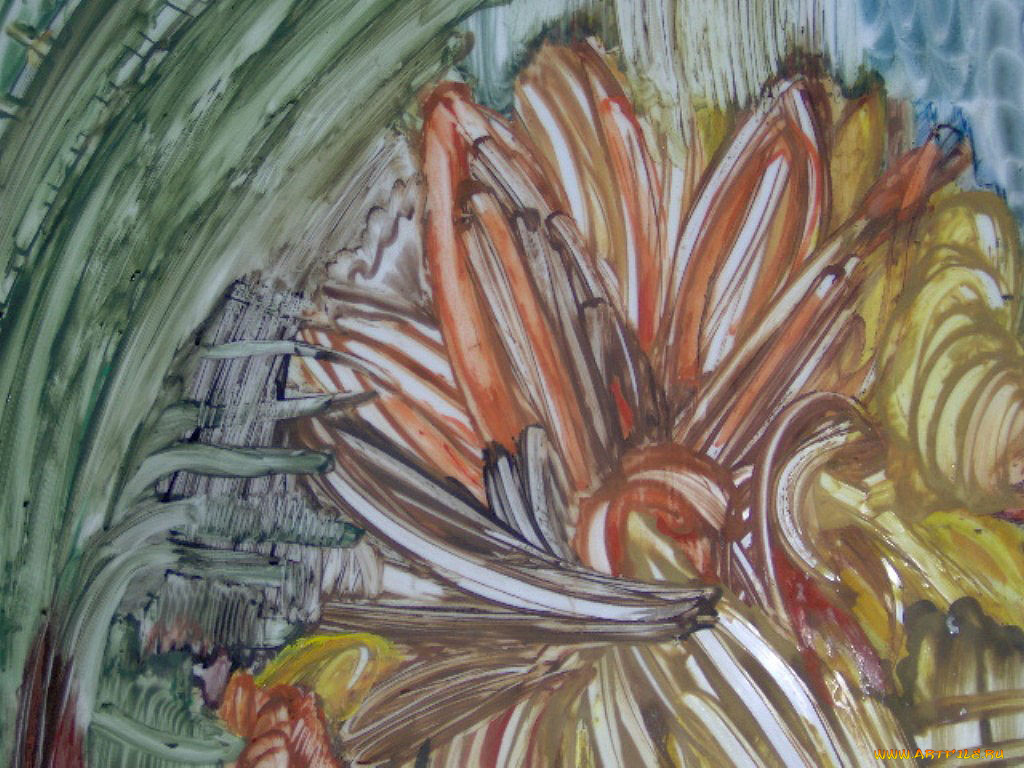 рисованные, абстракция