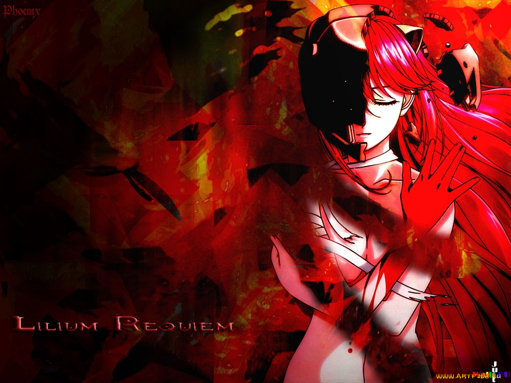 аниме, elfen, lied
