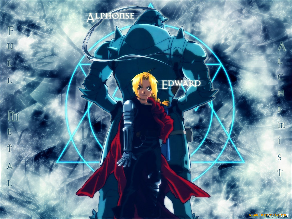 аниме, fullmetal, alchemist