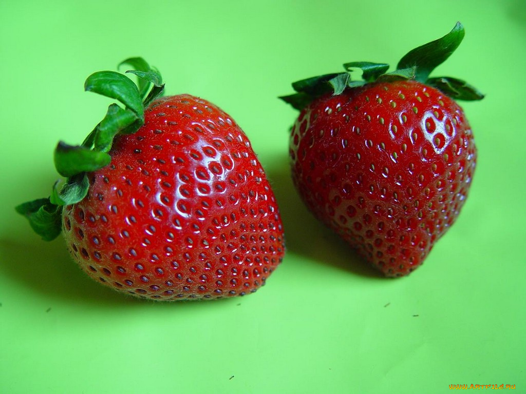 еда, клубника, земляника