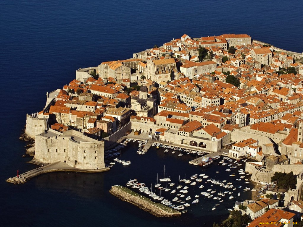 города, дубровник, хорватия
