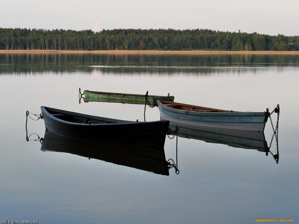 лето, латгалии, корабли, лодки, шлюпки