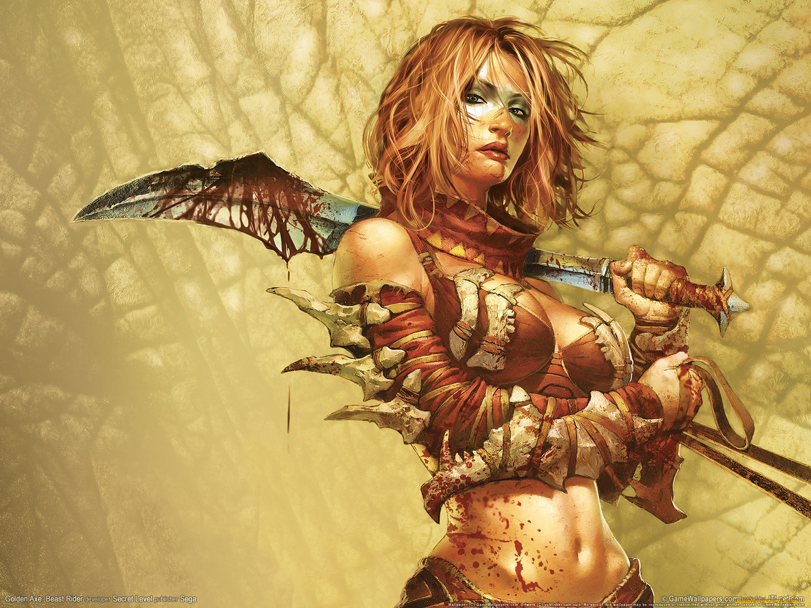 видео, игры, golden, axe, beast, rider