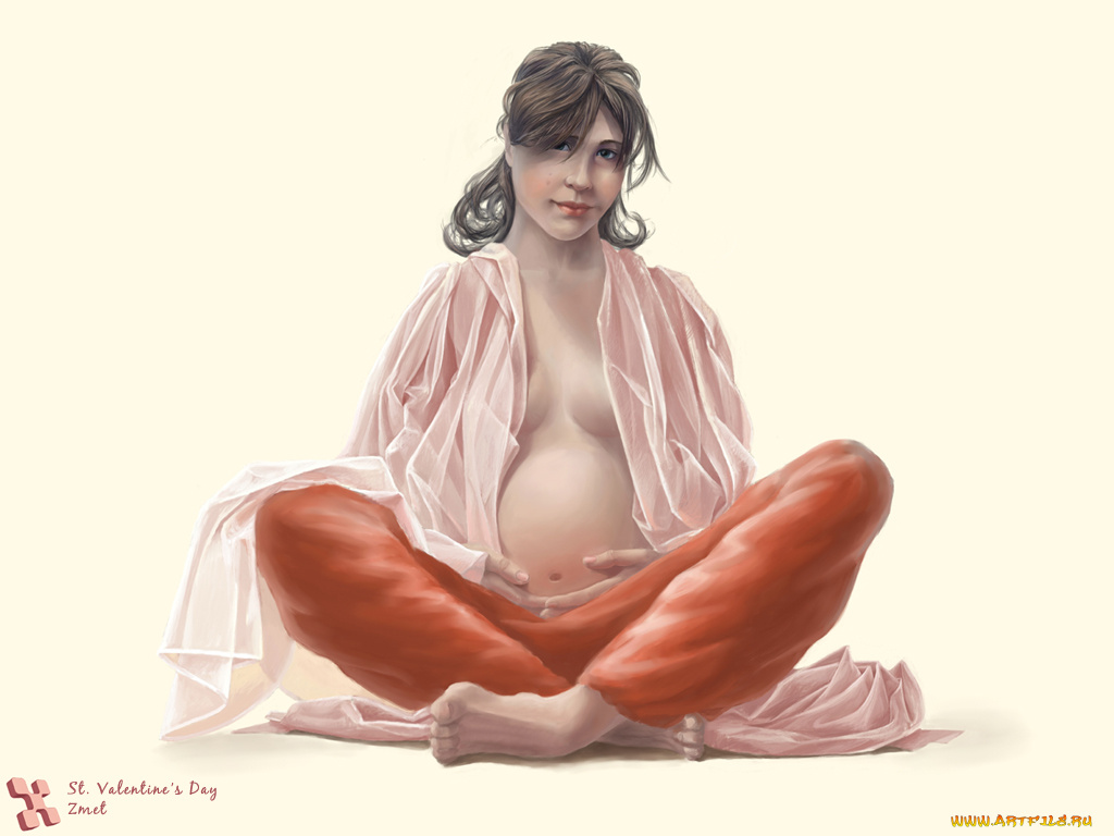 рисованные, люди