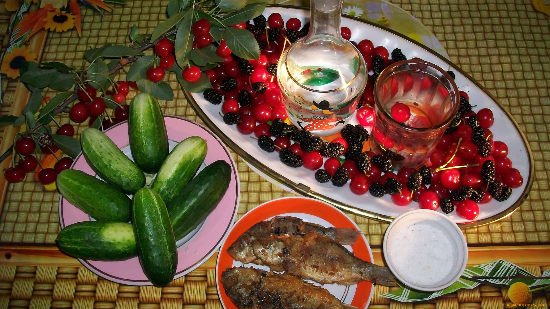 еда, натюрморт