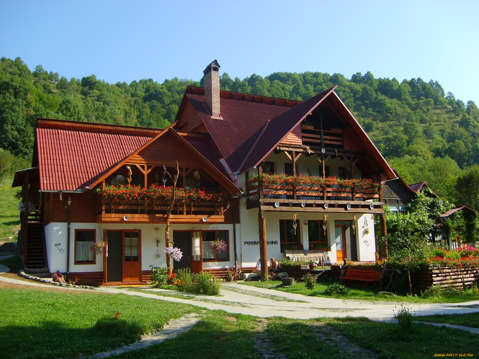 города, здания, дома, балкон