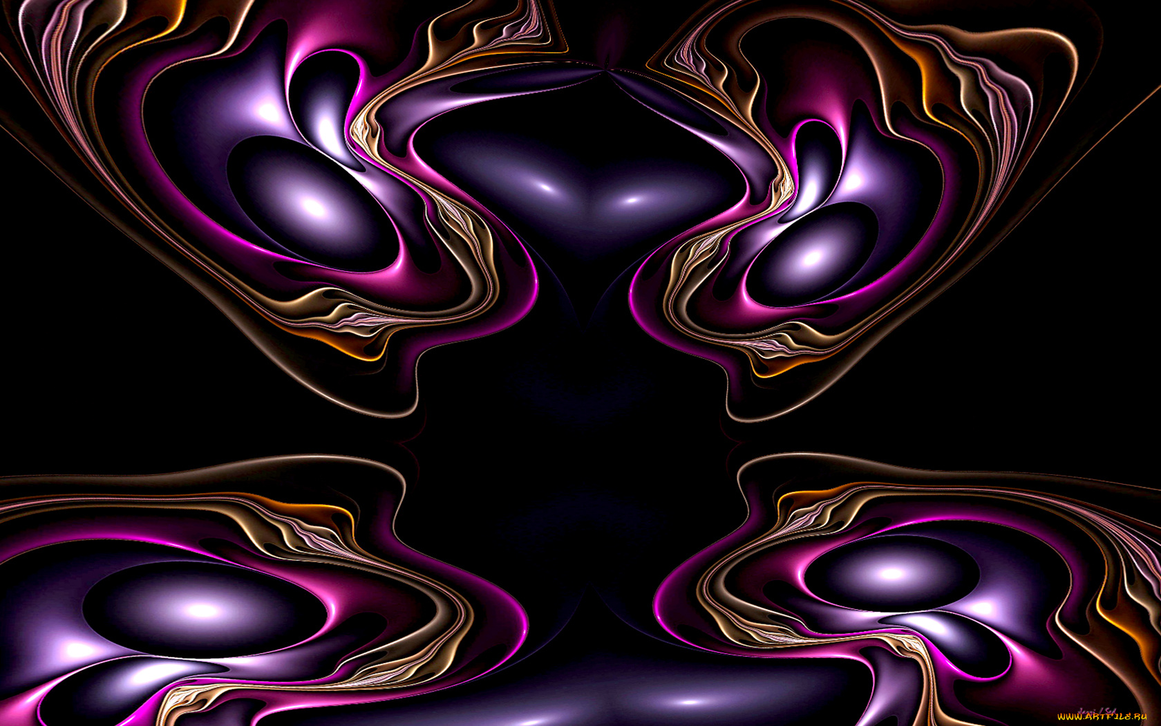 3д, графика, fractal, фракталы