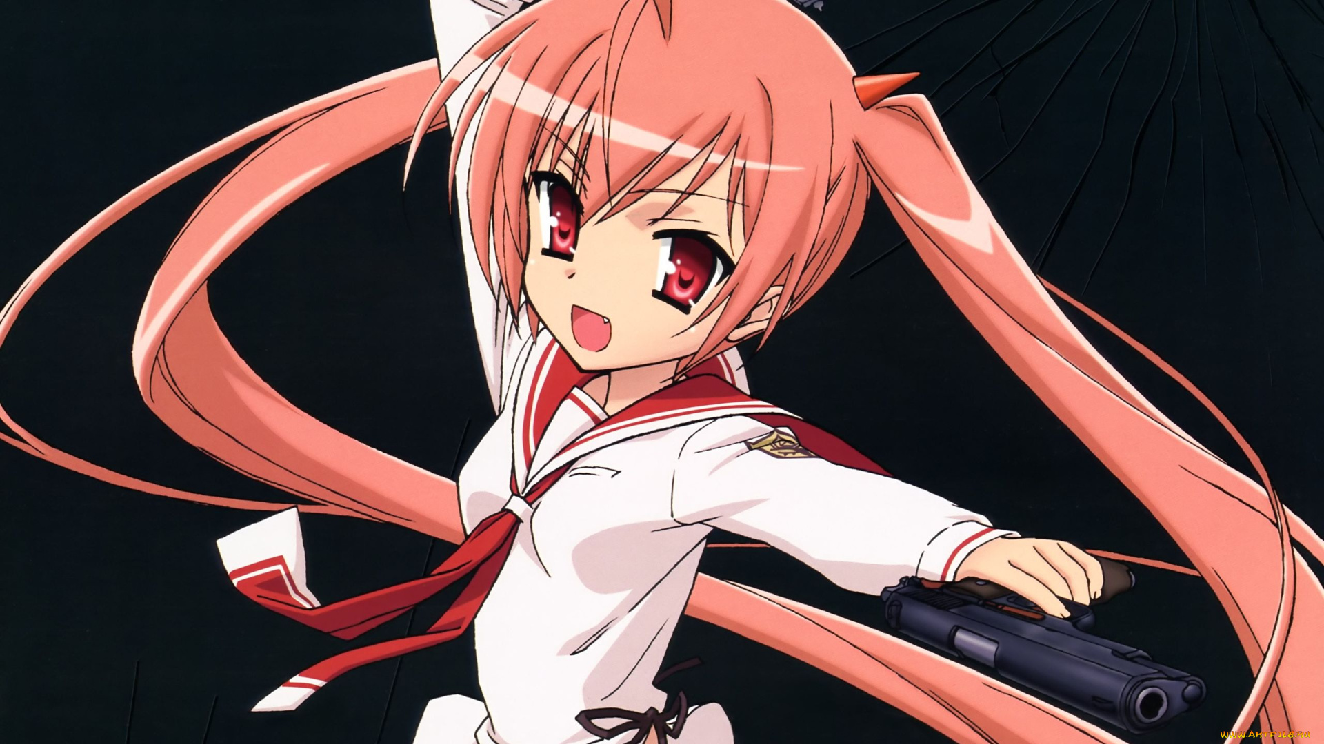 аниме, aria, the, scarlet, ammo