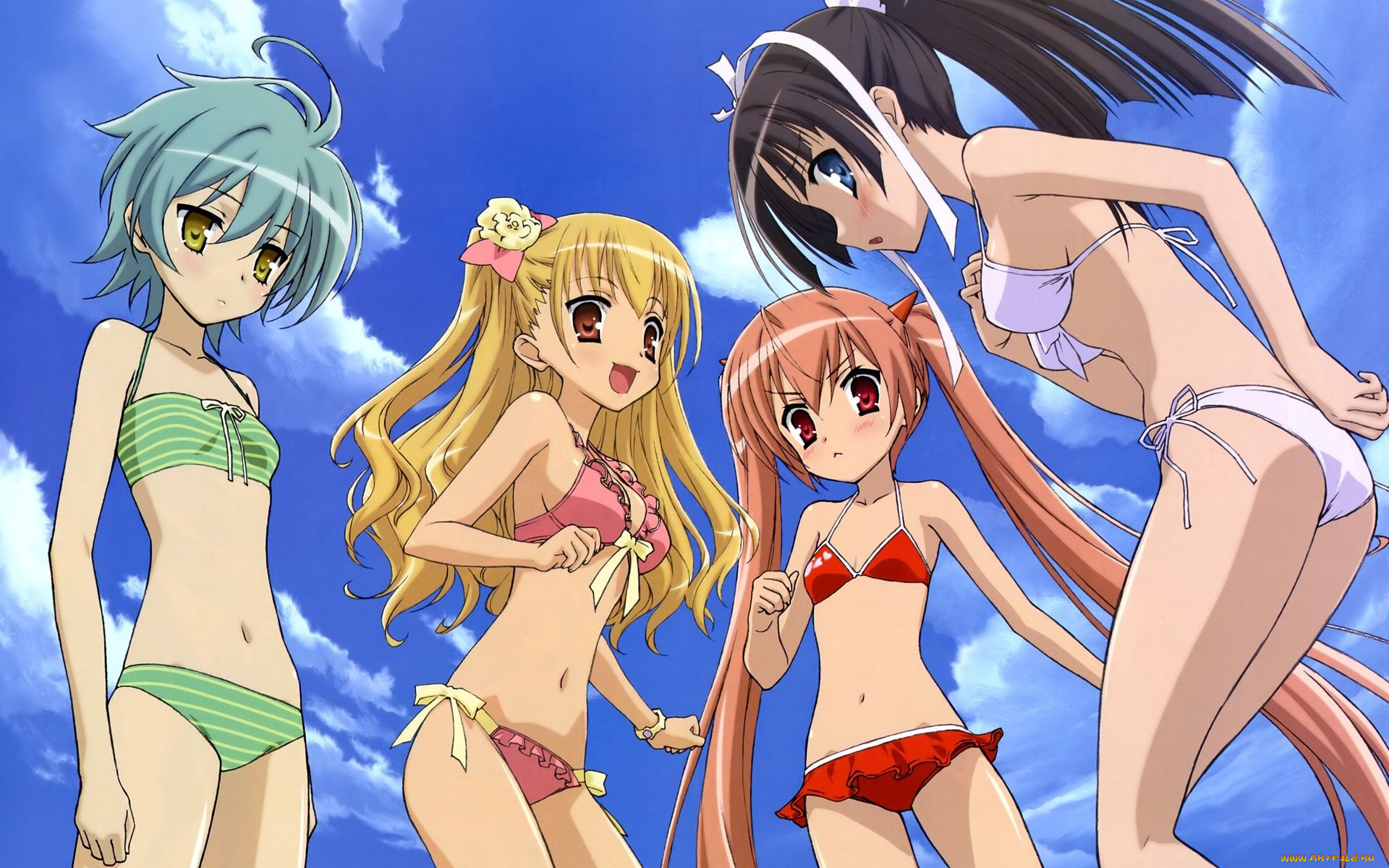 аниме, aria, the, scarlet, ammo