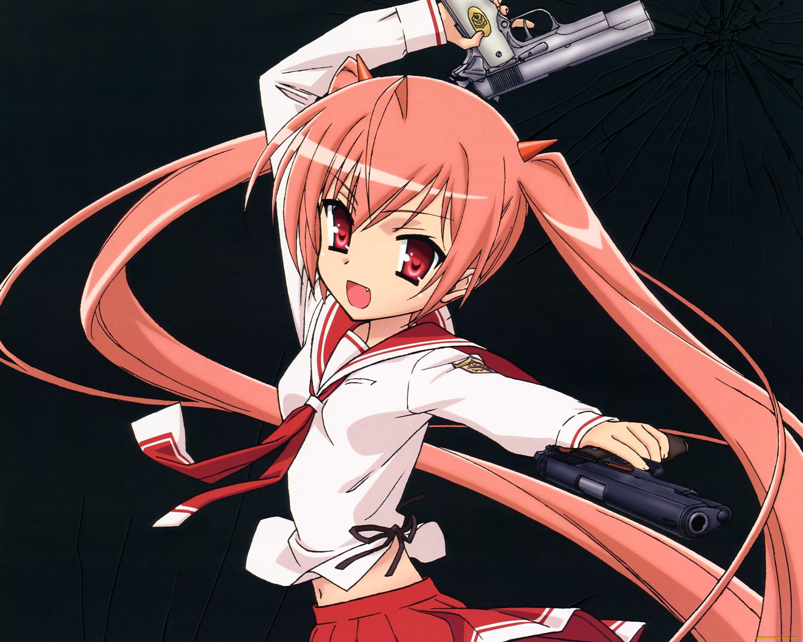 аниме, aria, the, scarlet, ammo