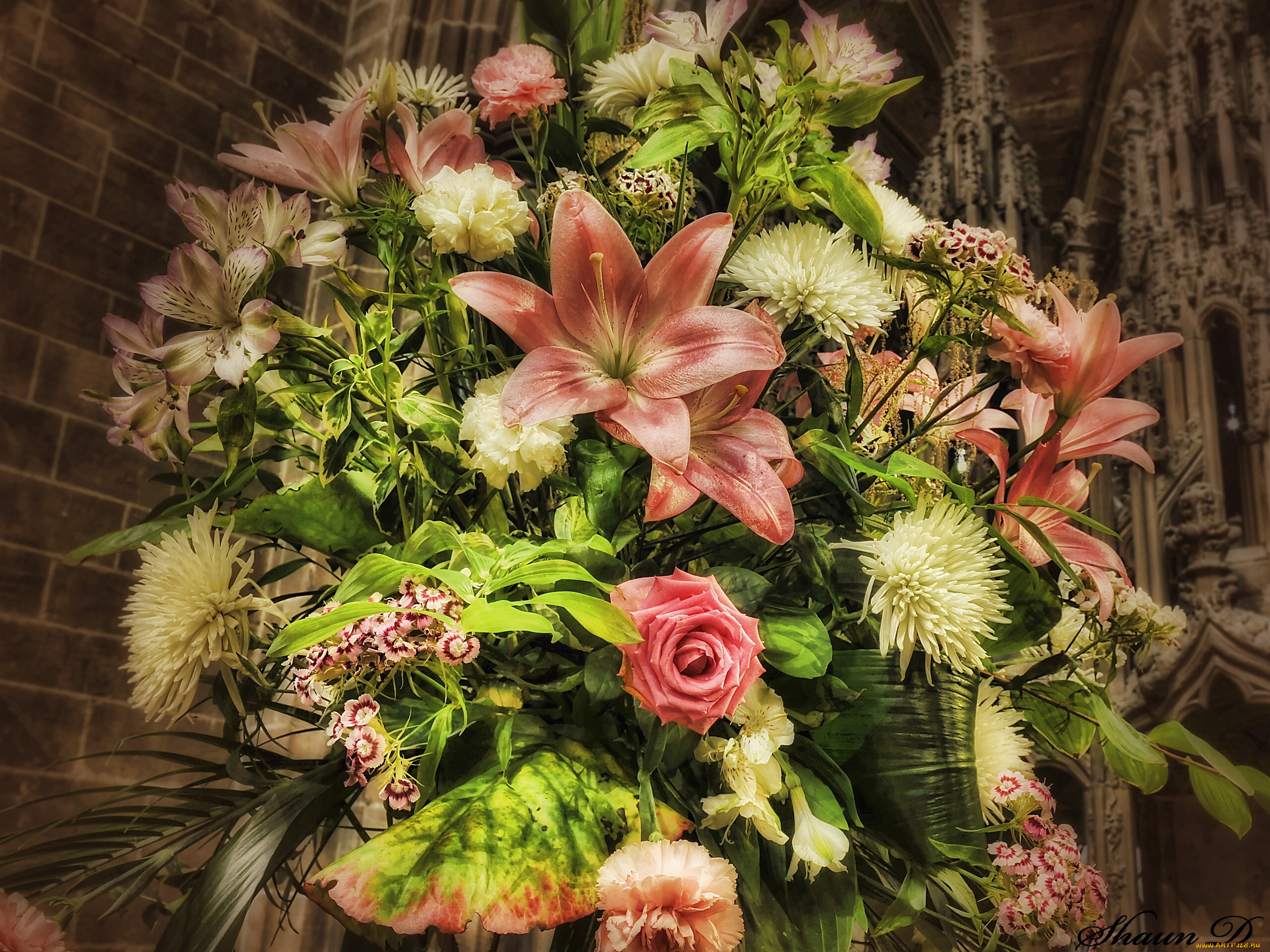 цветы, букеты, композиции, розы, гвоздики, хризантемы