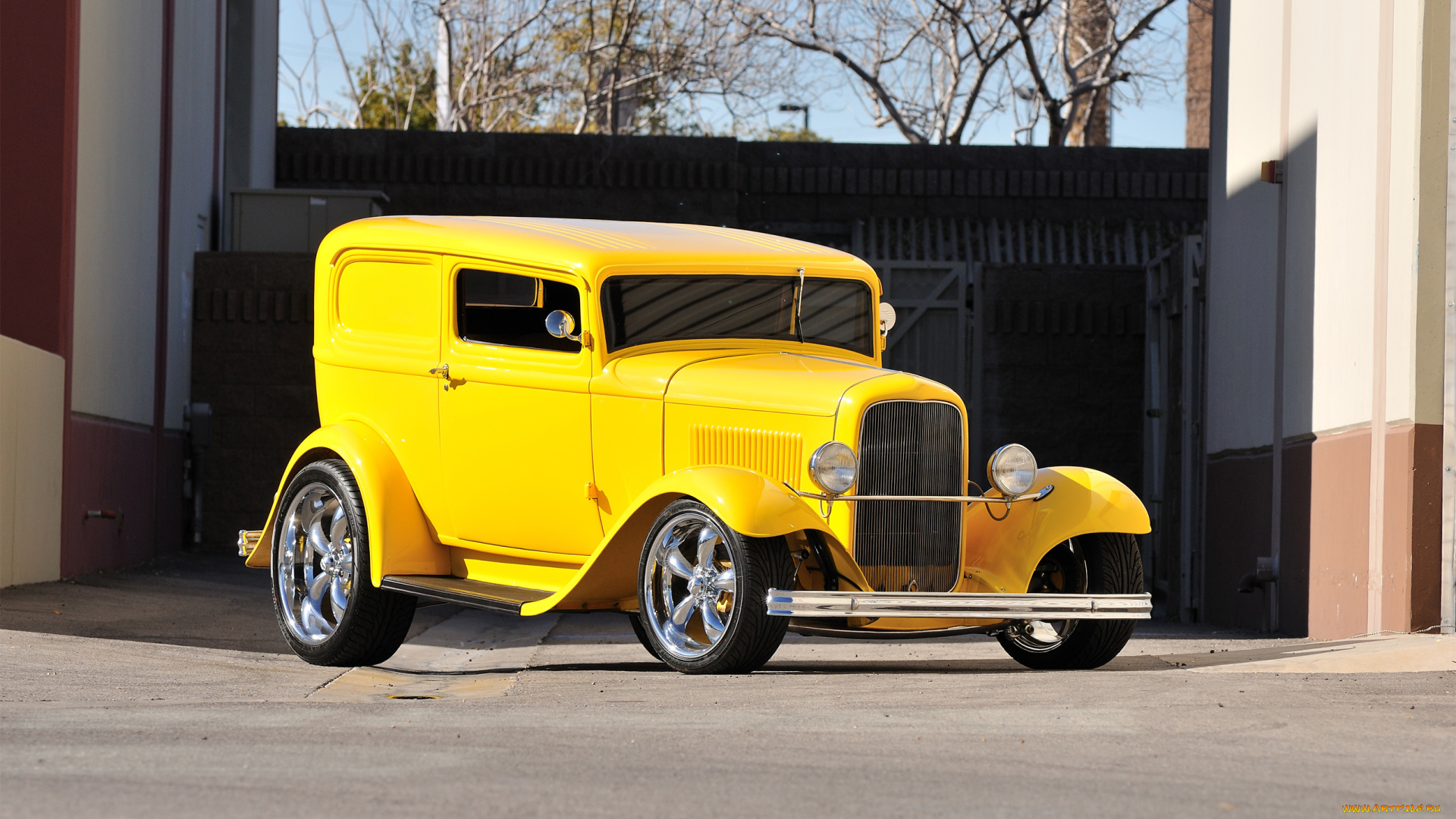 1932, ford, sedan, delivery, street, rod, автомобили, custom, classic, car, ford