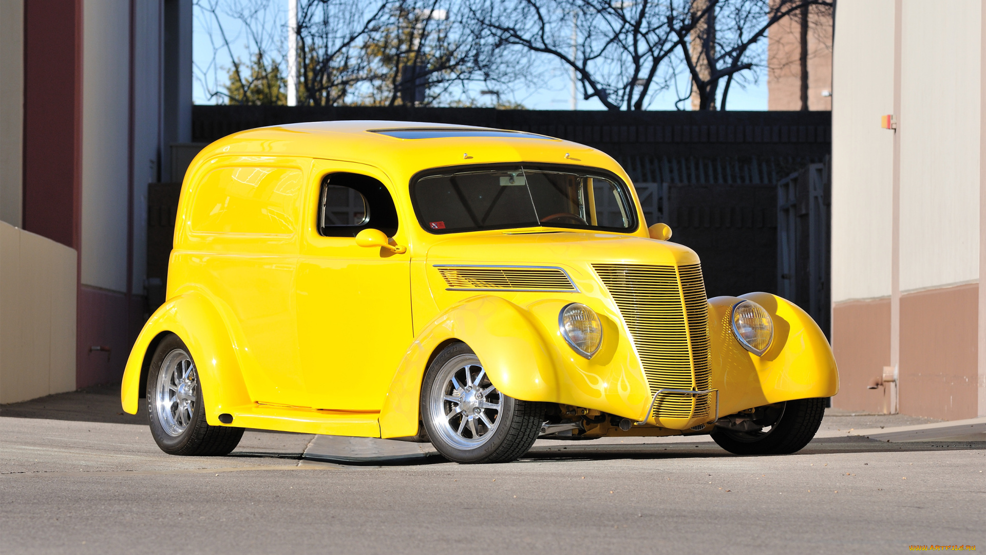 1937, ford, sedan, delivery, street, rod, автомобили, custom, classic, car, ford