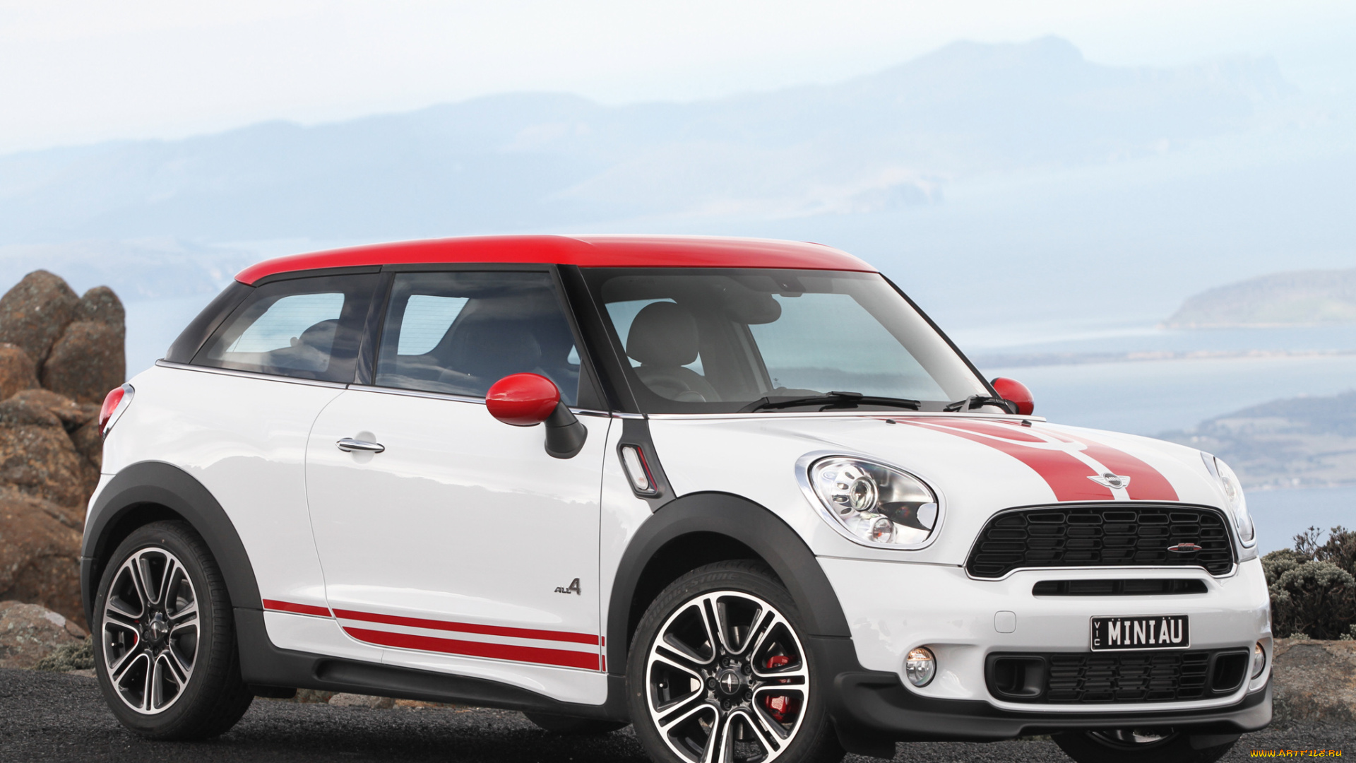 автомобили, mini, r61, works, au-spec, paceman, светлый, cooper, john