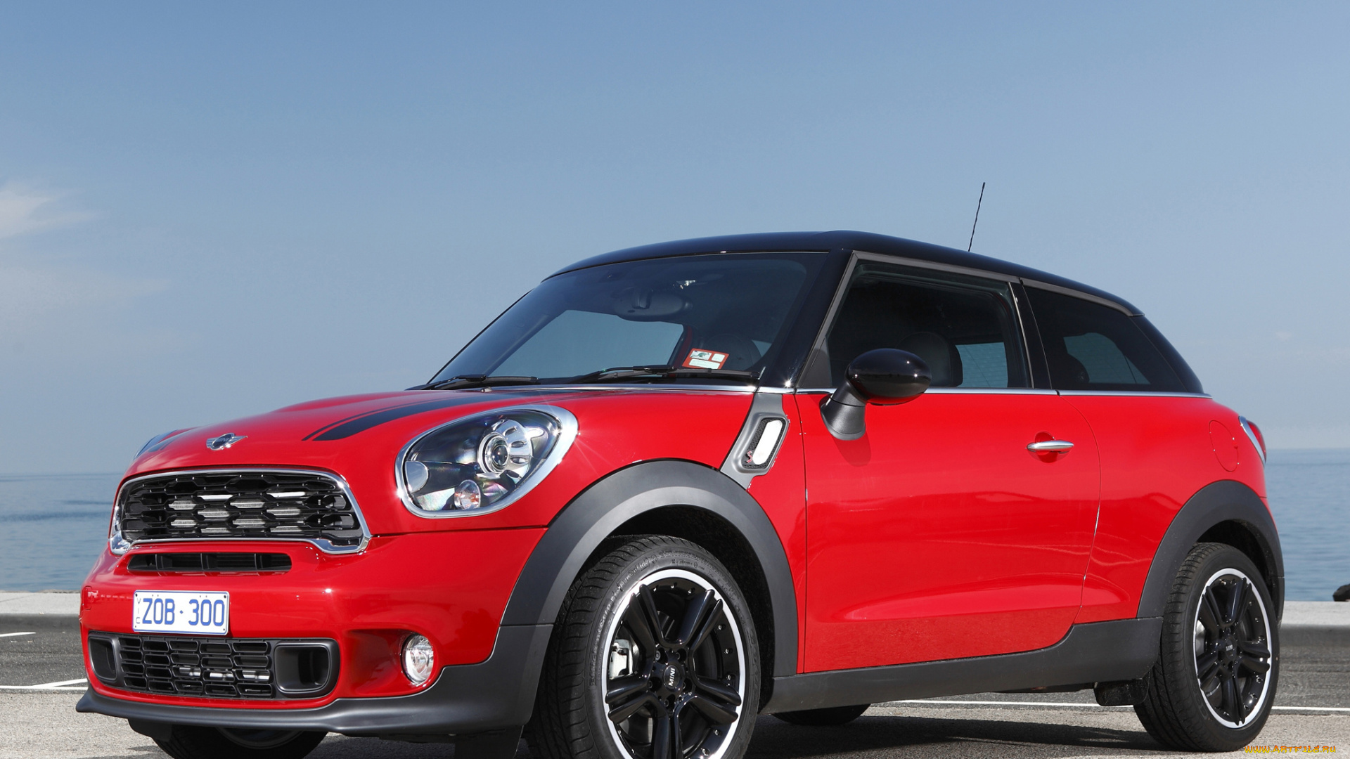 автомобили, mini, works, красный, john, cooper, r61, paceman, au-spec