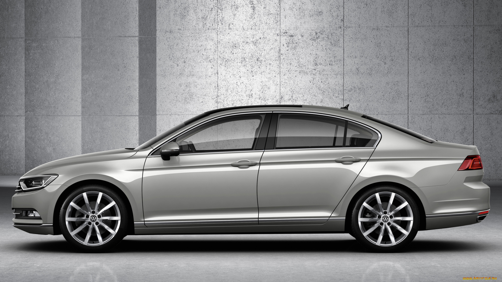 автомобили, volkswagen, passat, 2014г, светлый, b8