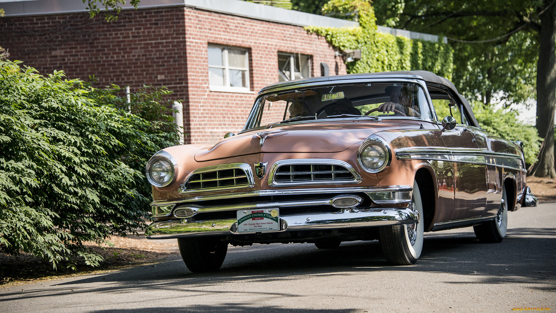 chrysler, new, yorker, deluxe, , 1955, автомобили, chrysler, выставка, автошоу, автопробег