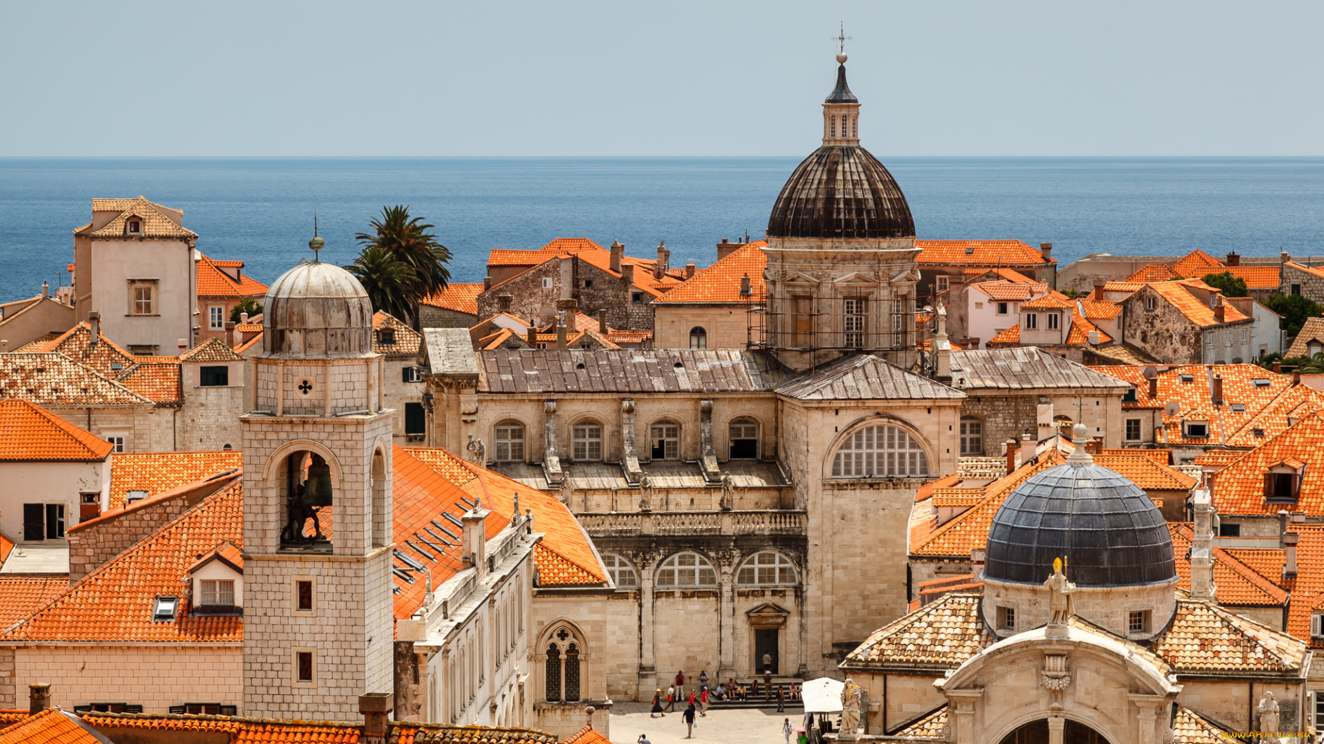 dubrovnik, , croatia, города, дубровник, , хорватия, croatia, adriatic, sea, дубровник, адриатическое, море, здания, храмы, панорама