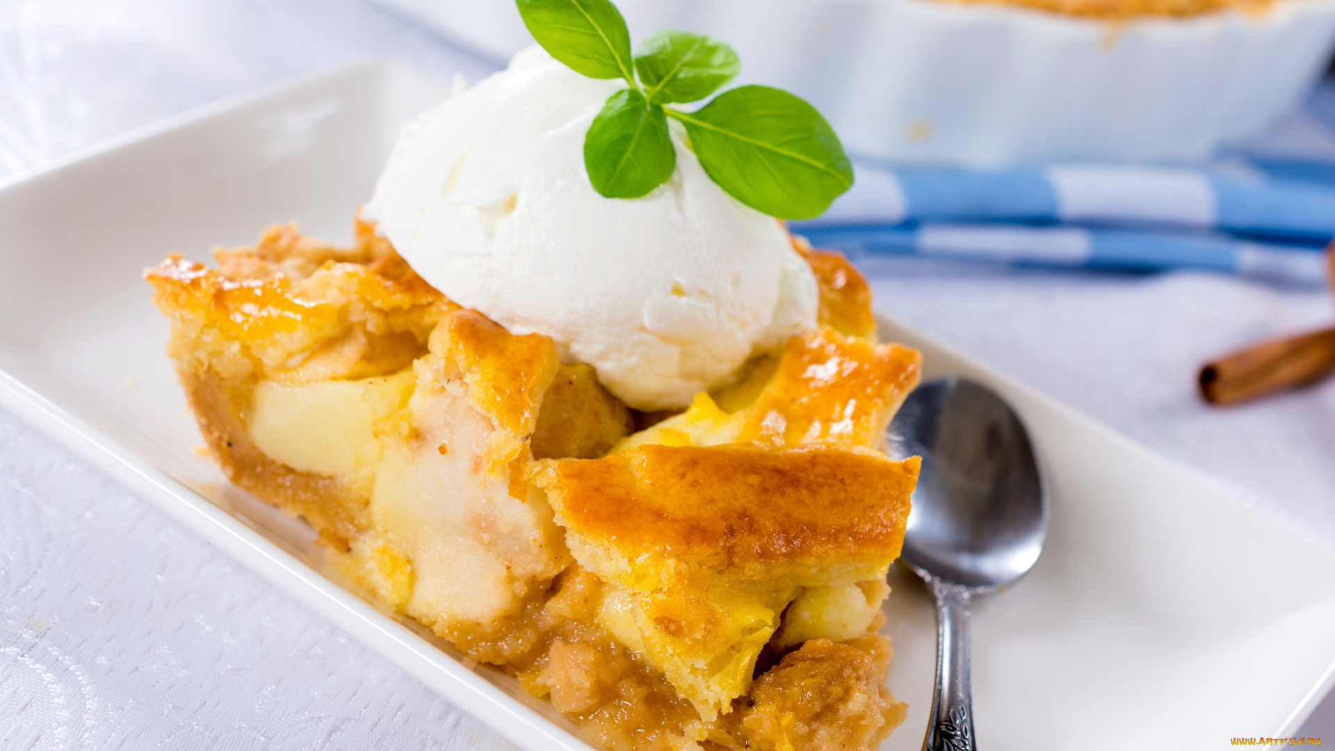 еда, мороженое, , десерты, мята, десерт, выпечка, пирог