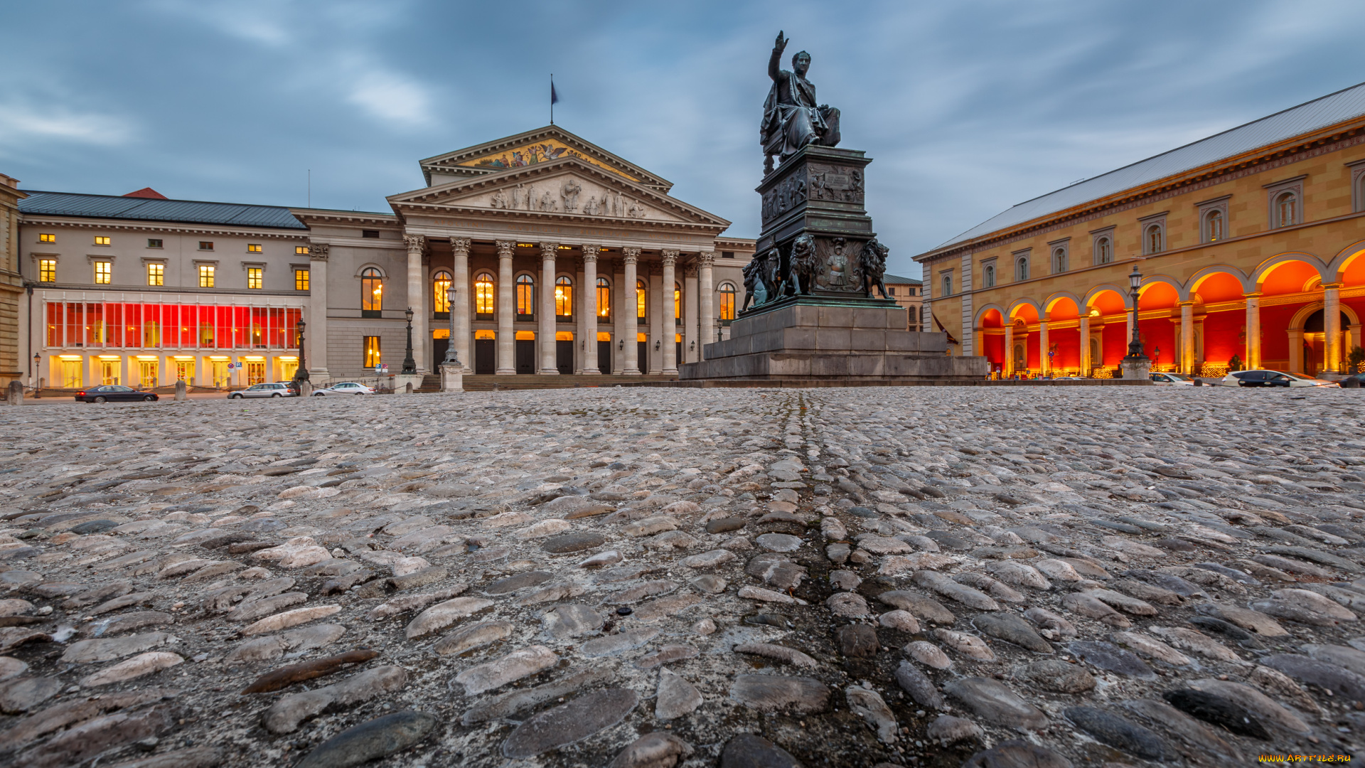 max-joseph-platz, , munich, , germany, города, мюнхен, , германия, площадь, макса, иосифа, национальный, театр, germany, munich, national, theatre, мюнхен, памятник