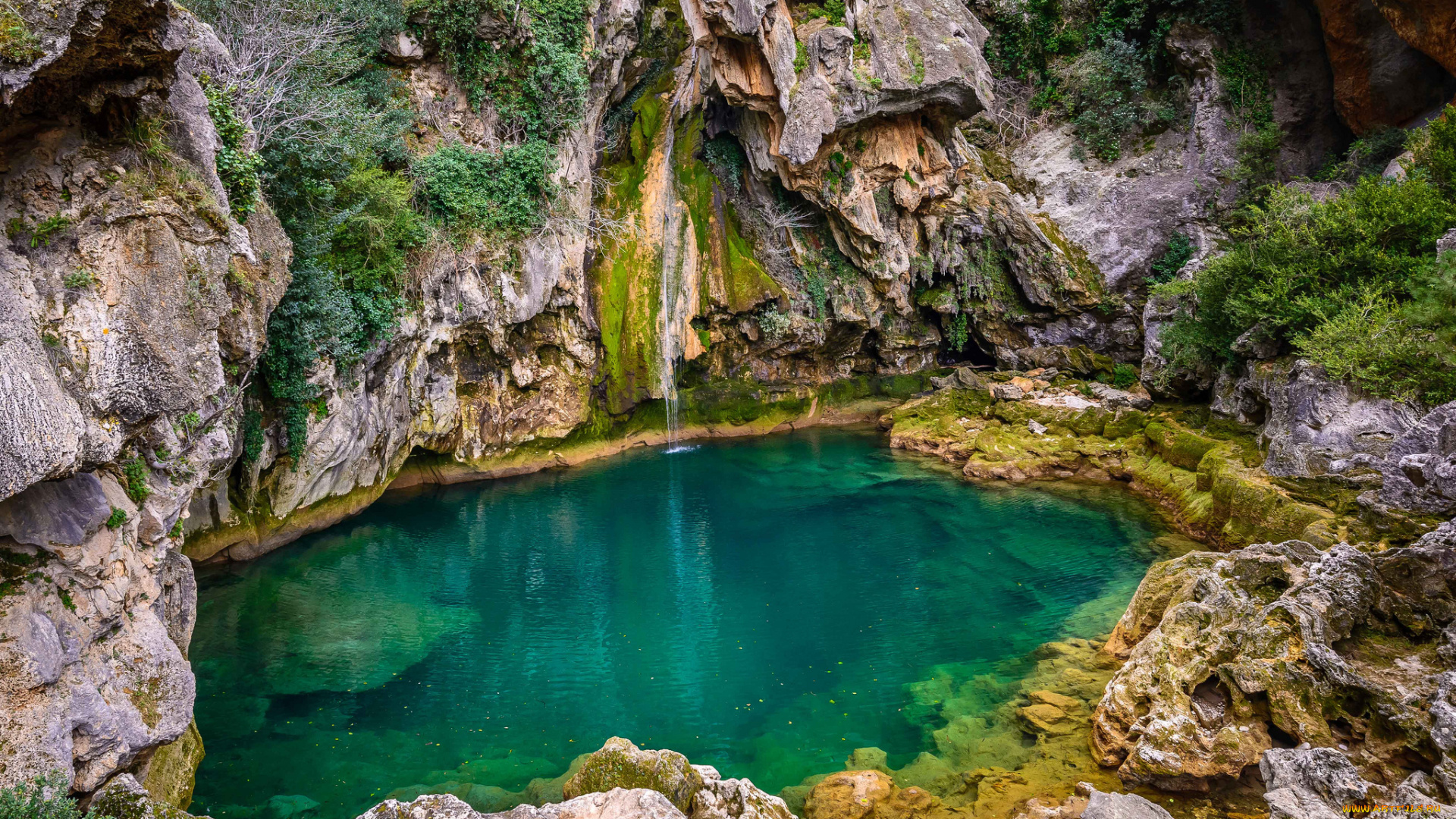 природа, реки, озера, озеро, скалы, ущелье, горы