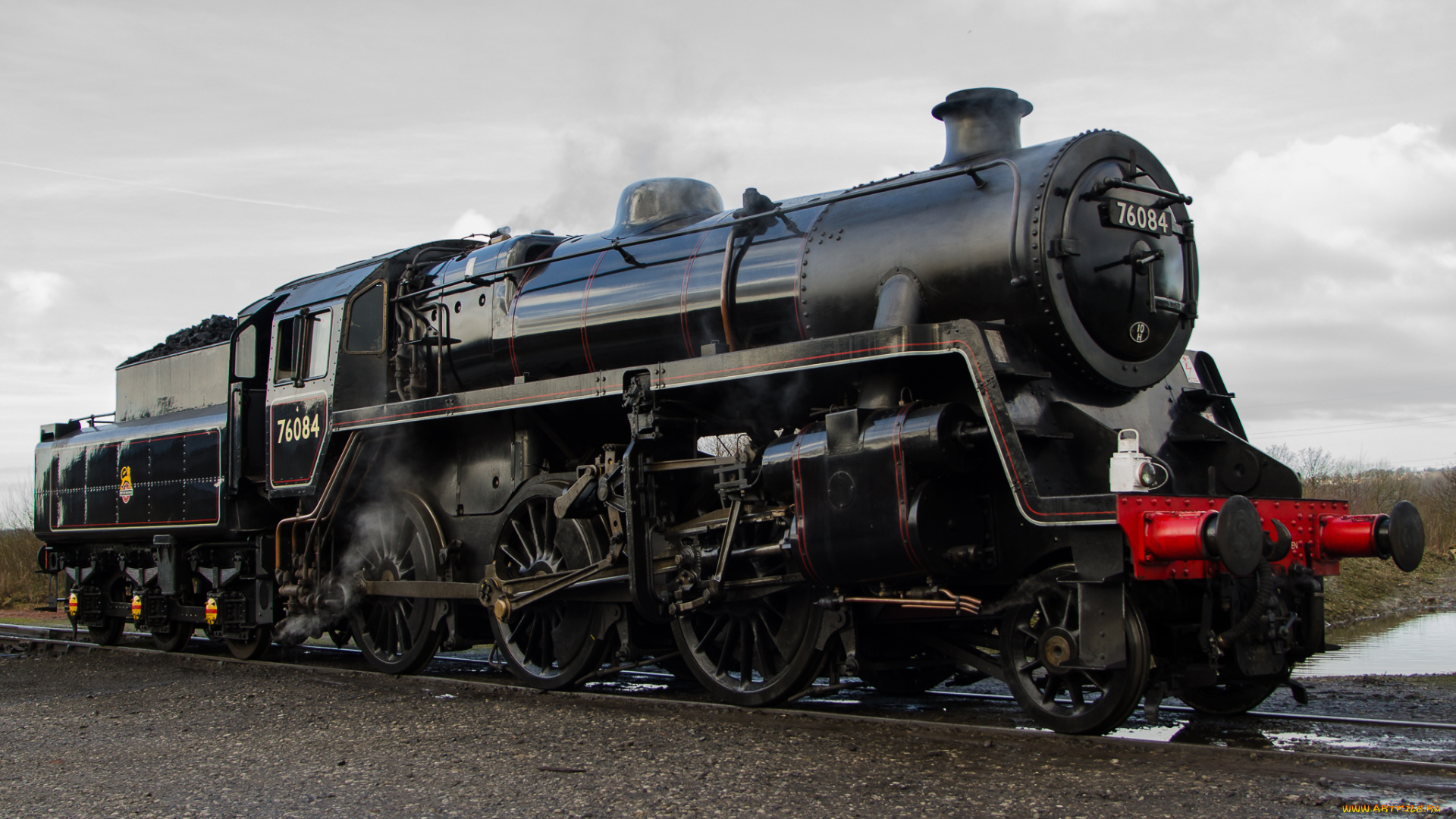 техника, паровозы, паровоз, рельсы, дорога, железная