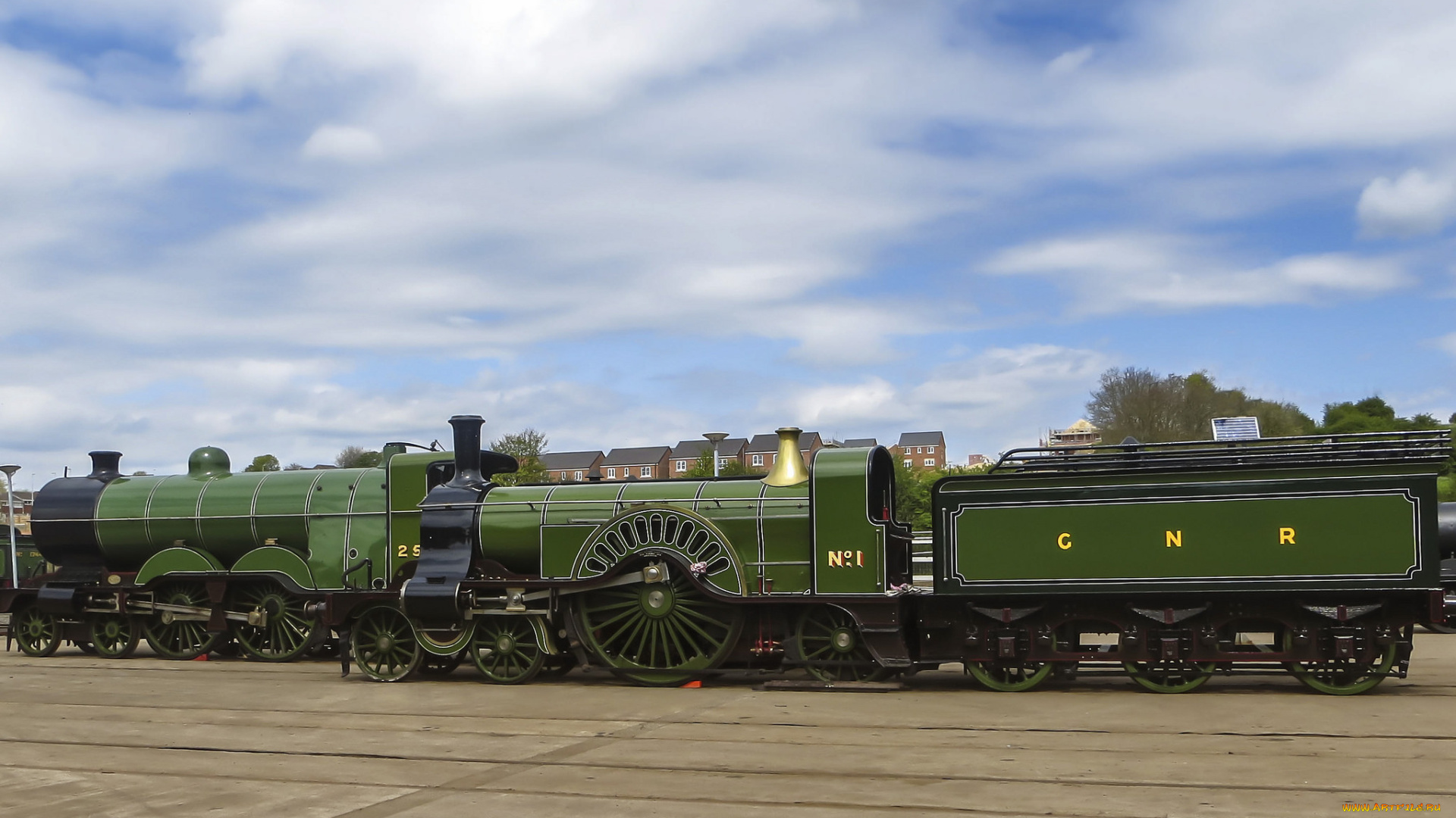 техника, паровозы, тендер, паровоз