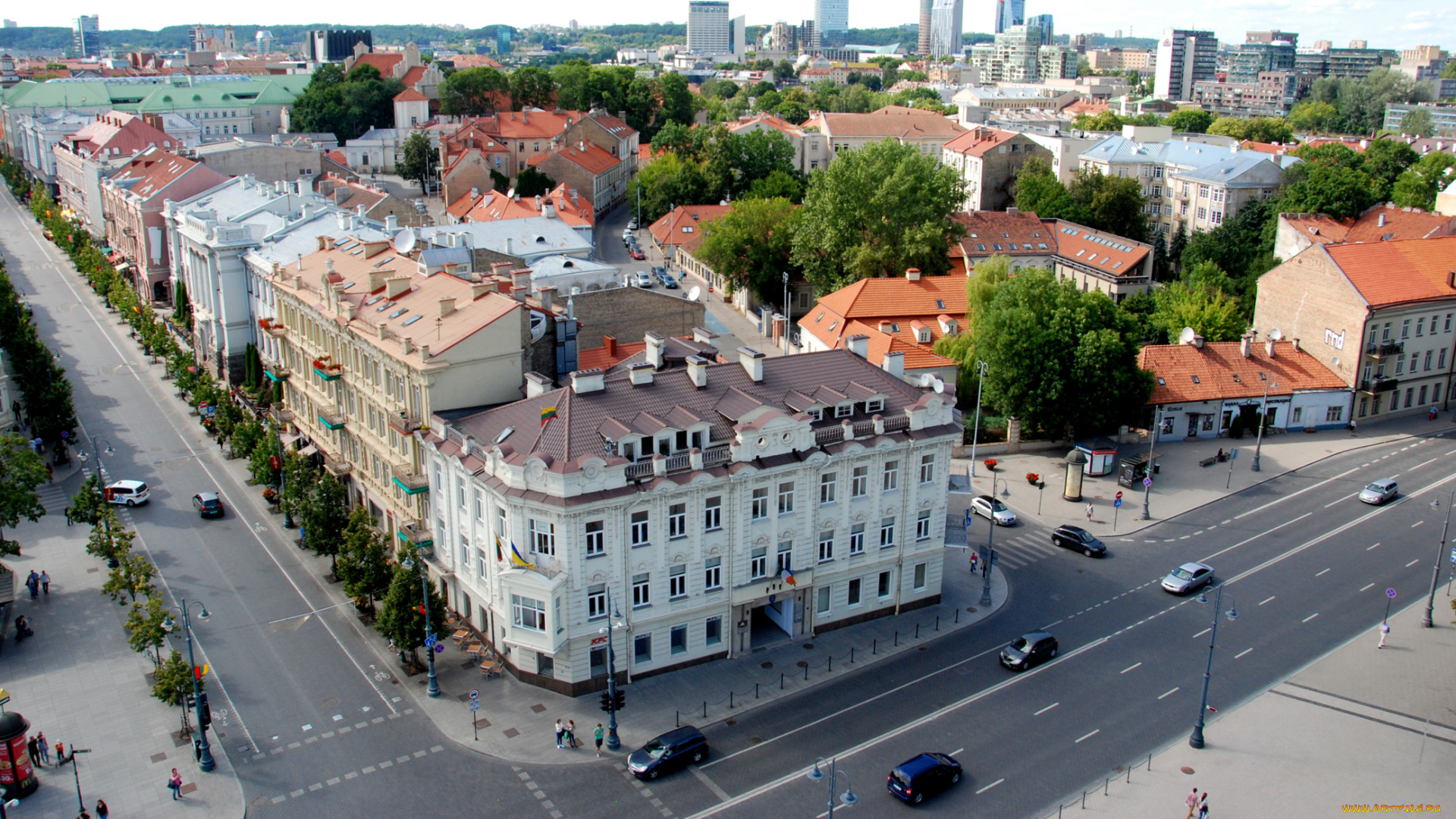 вильнюс, литва, города, вильнюс, , литва, дома, вильнюс, улица
