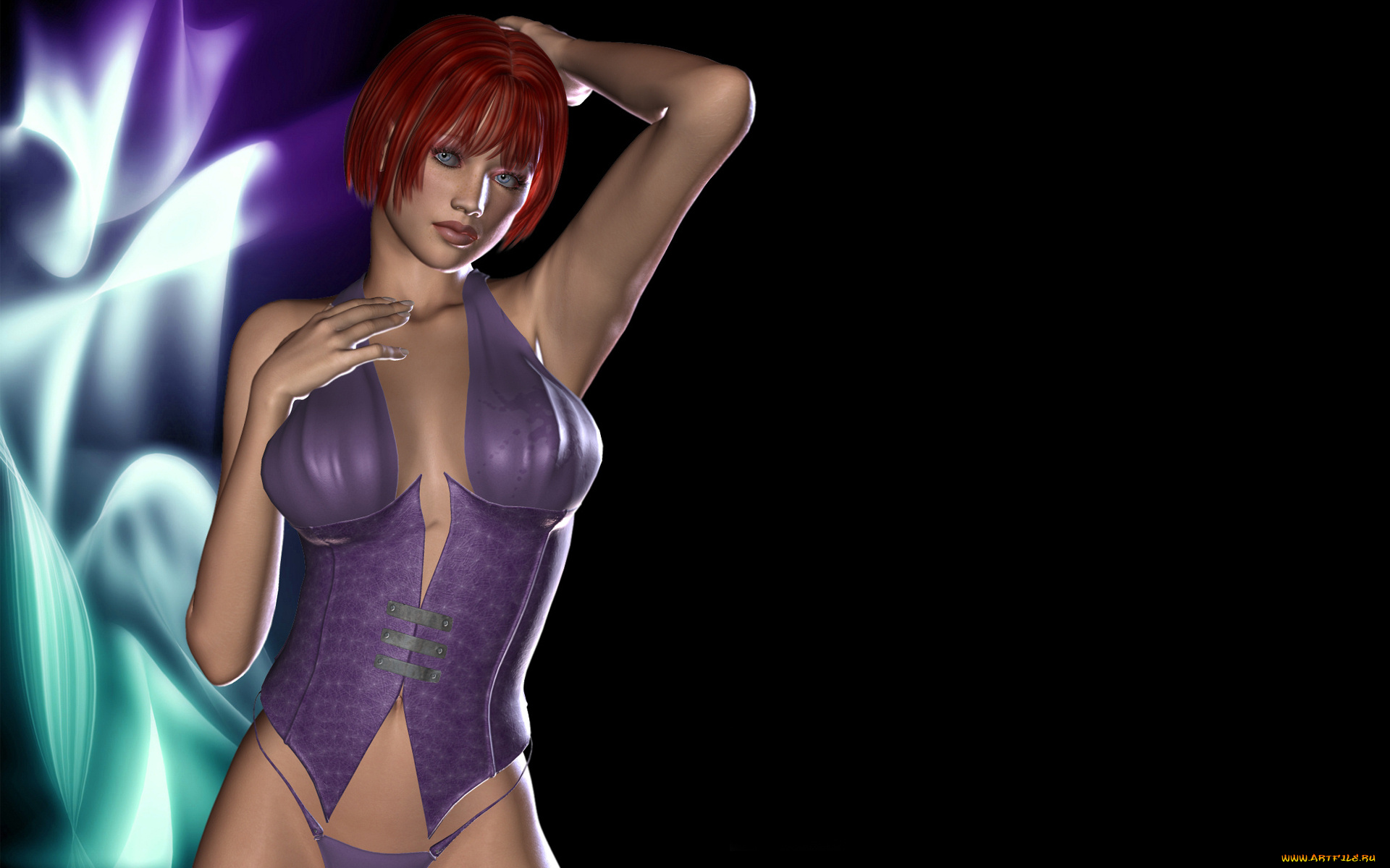 3д, графика, люди, , people, девушка, взгляд