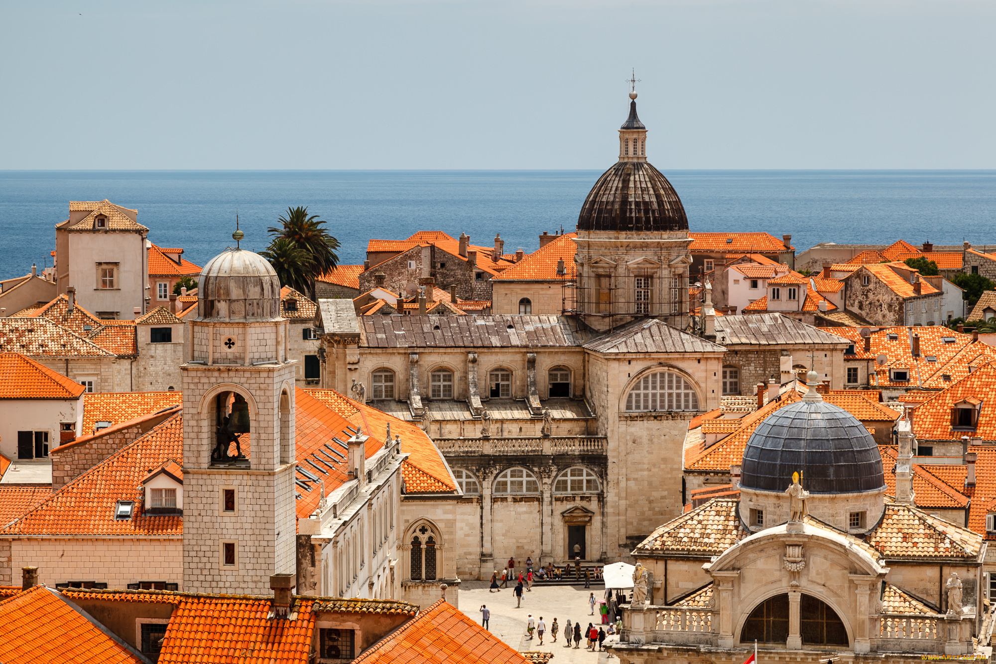 dubrovnik, , croatia, города, дубровник, , хорватия, croatia, adriatic, sea, дубровник, адриатическое, море, здания, храмы, панорама